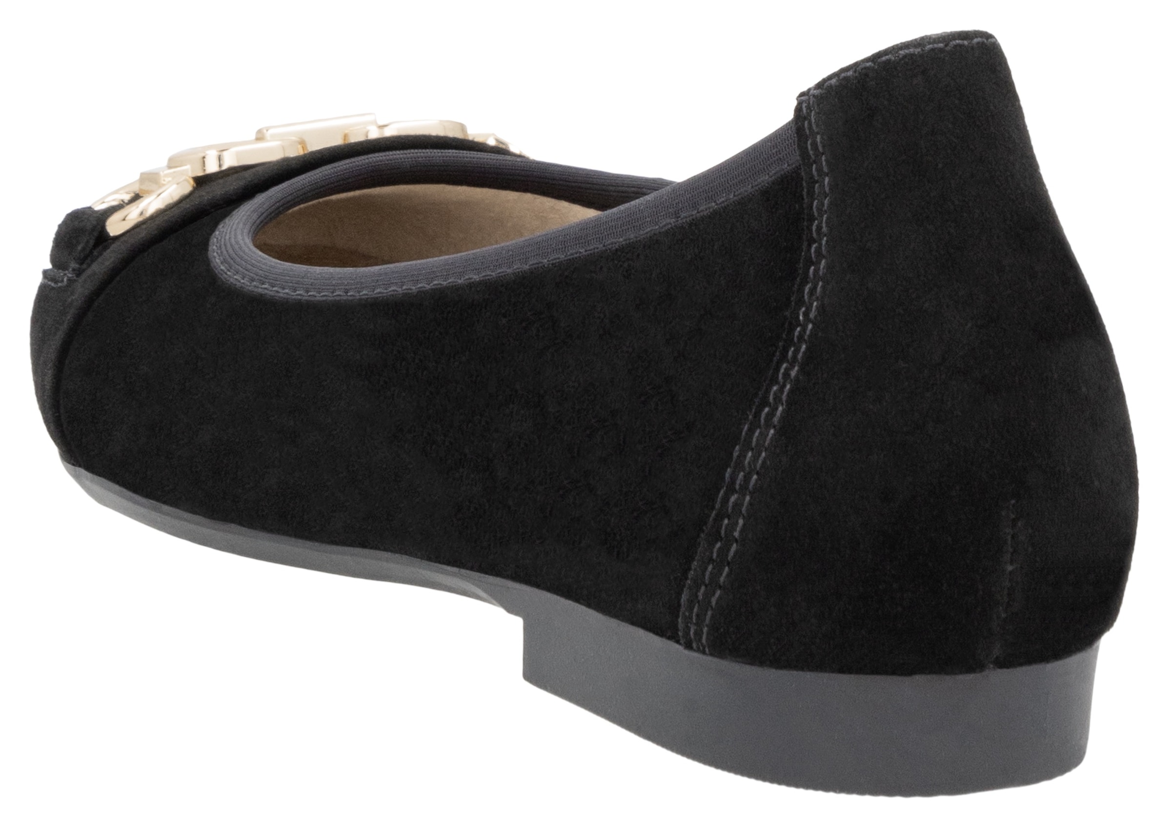 Remonte Ballerina, Blockabsatz, Pumps, Businessschuh mit Schmuckspange