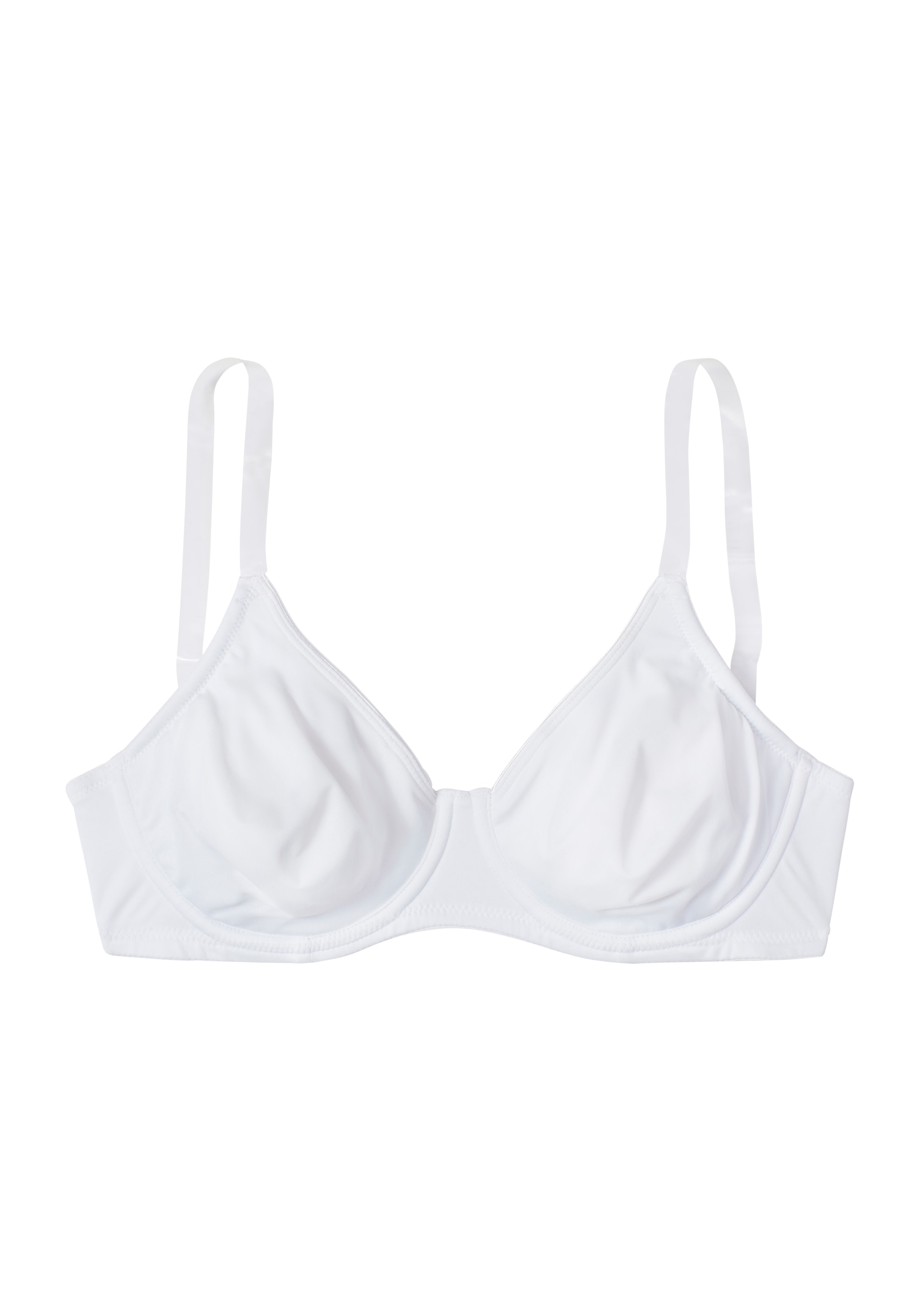 Nuance T-Shirt-BH, mit Bügel, ohne Schale und mit transparenten Trägern, Basic