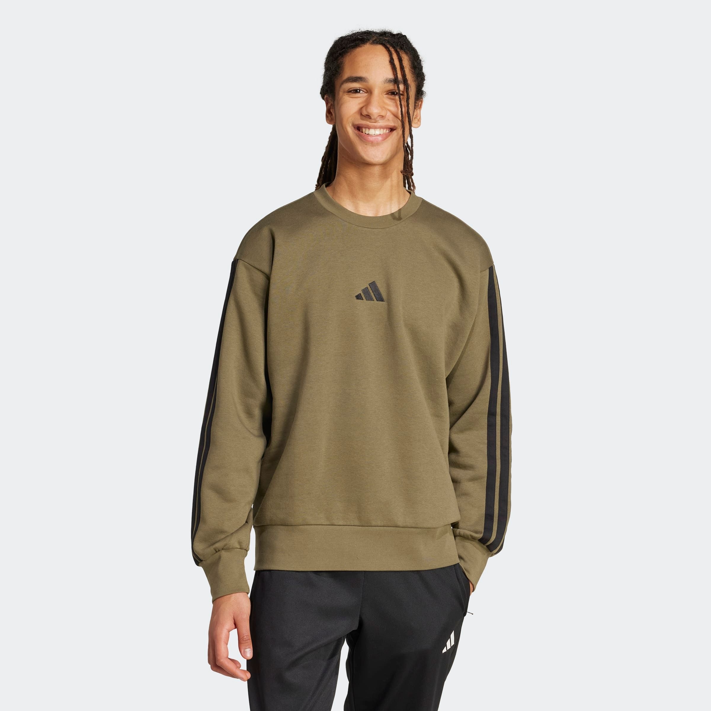 adidas Sportswear Sweatshirt "ESSENTIALS 3-STREIFEN" günstig online kaufen