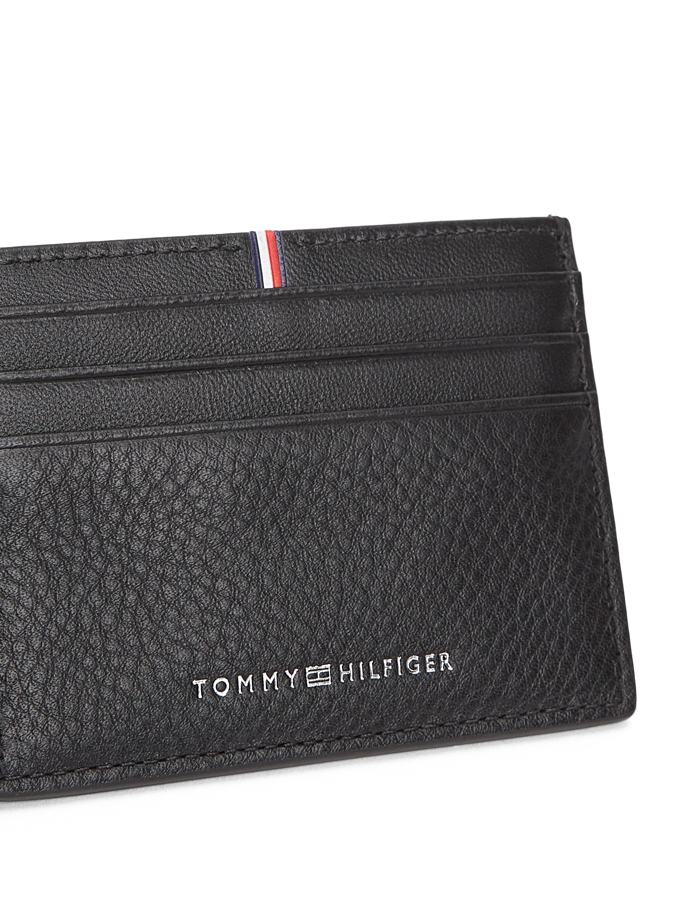 Tommy Hilfiger Kartenetui »TH CORP CC HOLDER« , Unisex Geldbeutel, Portemonnaie mit Logoschriftzug