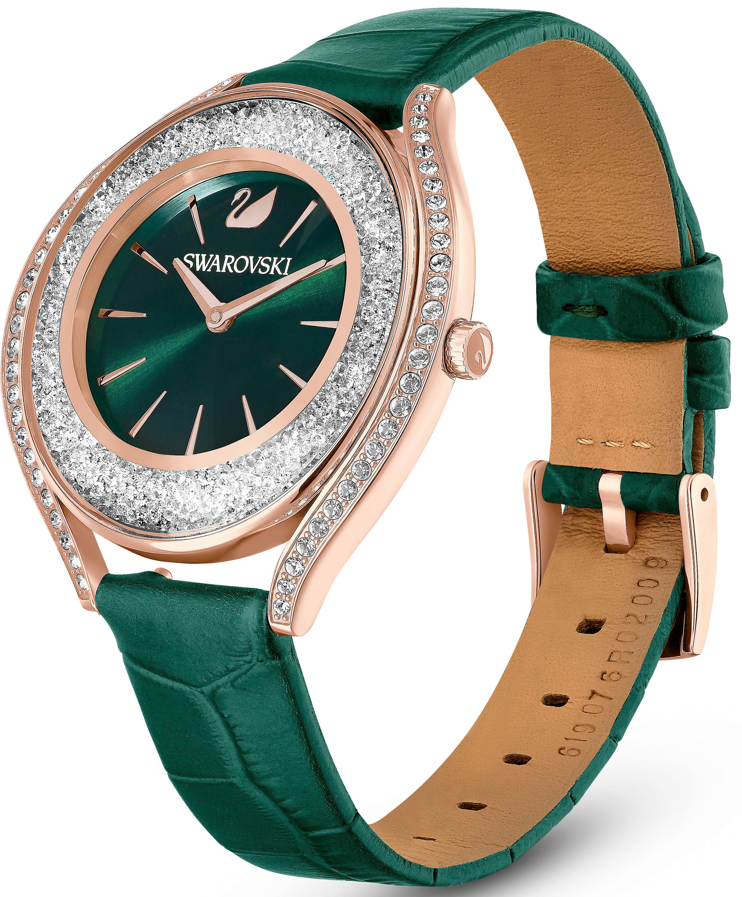 Swarovski Schweizer Uhr »CRYSTALLINE AURA, 5644078«