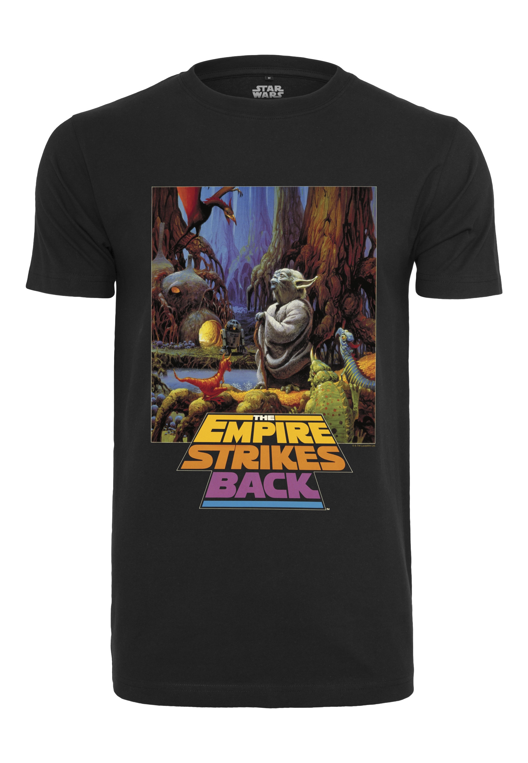 Merchcode T-Shirt "Merchcode Herren Star Wars Yoda Poster Tee" 1 Stk.