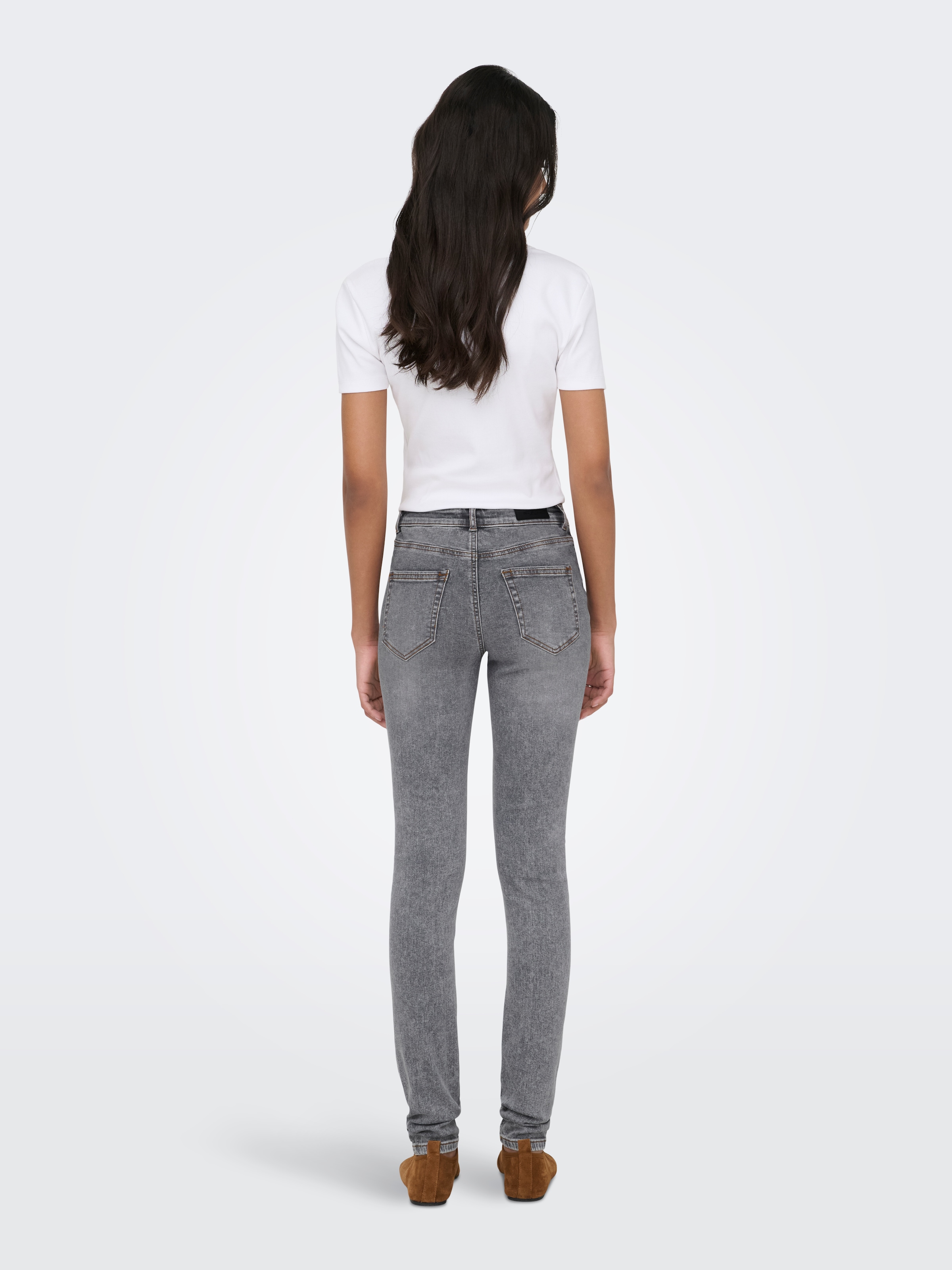 ONLY Skinny-fit-Jeans »ONLBLUSH MID WAIST SKINNY DNM DOT«