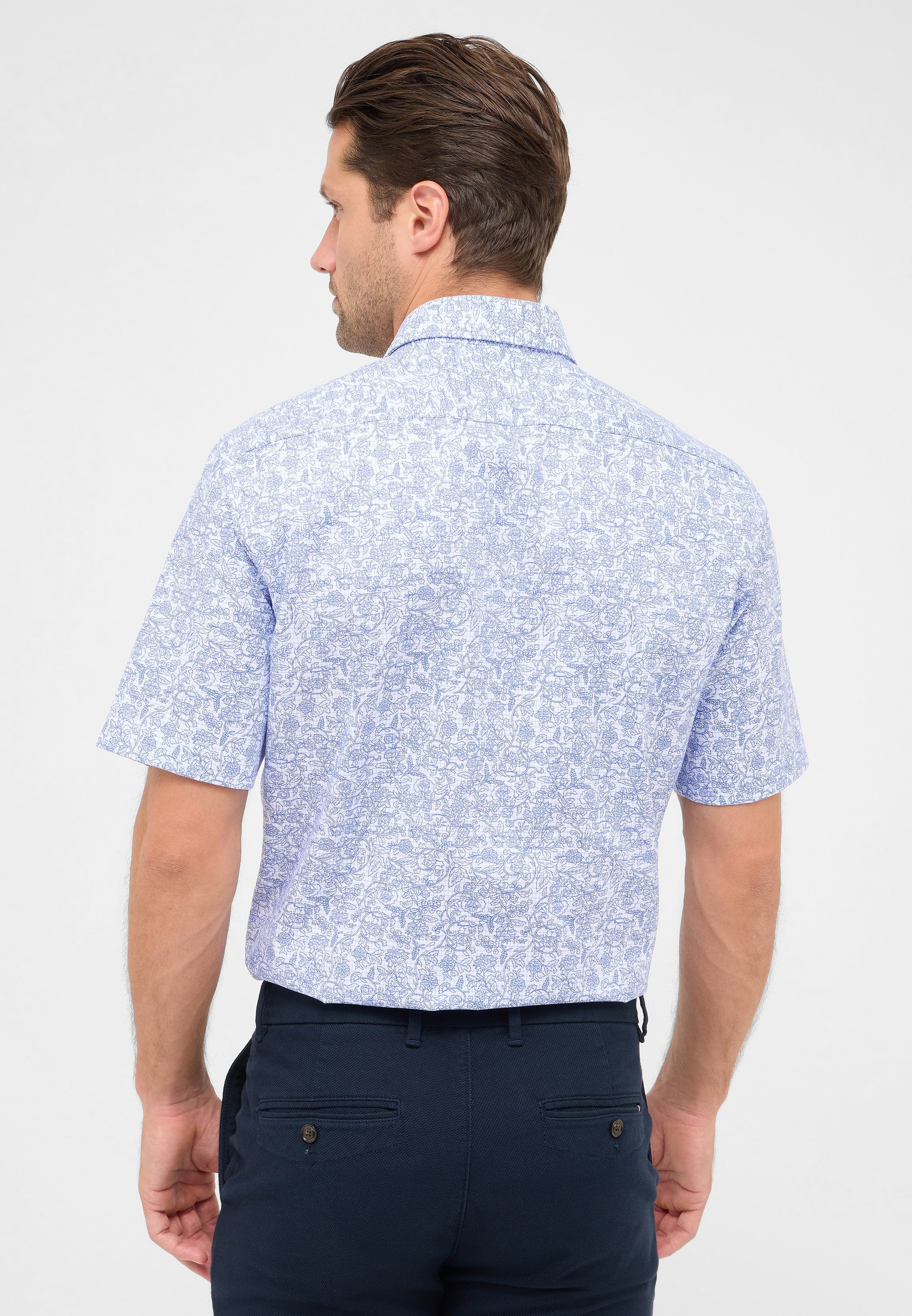 Eterna Kurzarmhemd "MODERN FIT" NON IRON (bügelfrei) günstig online kaufen