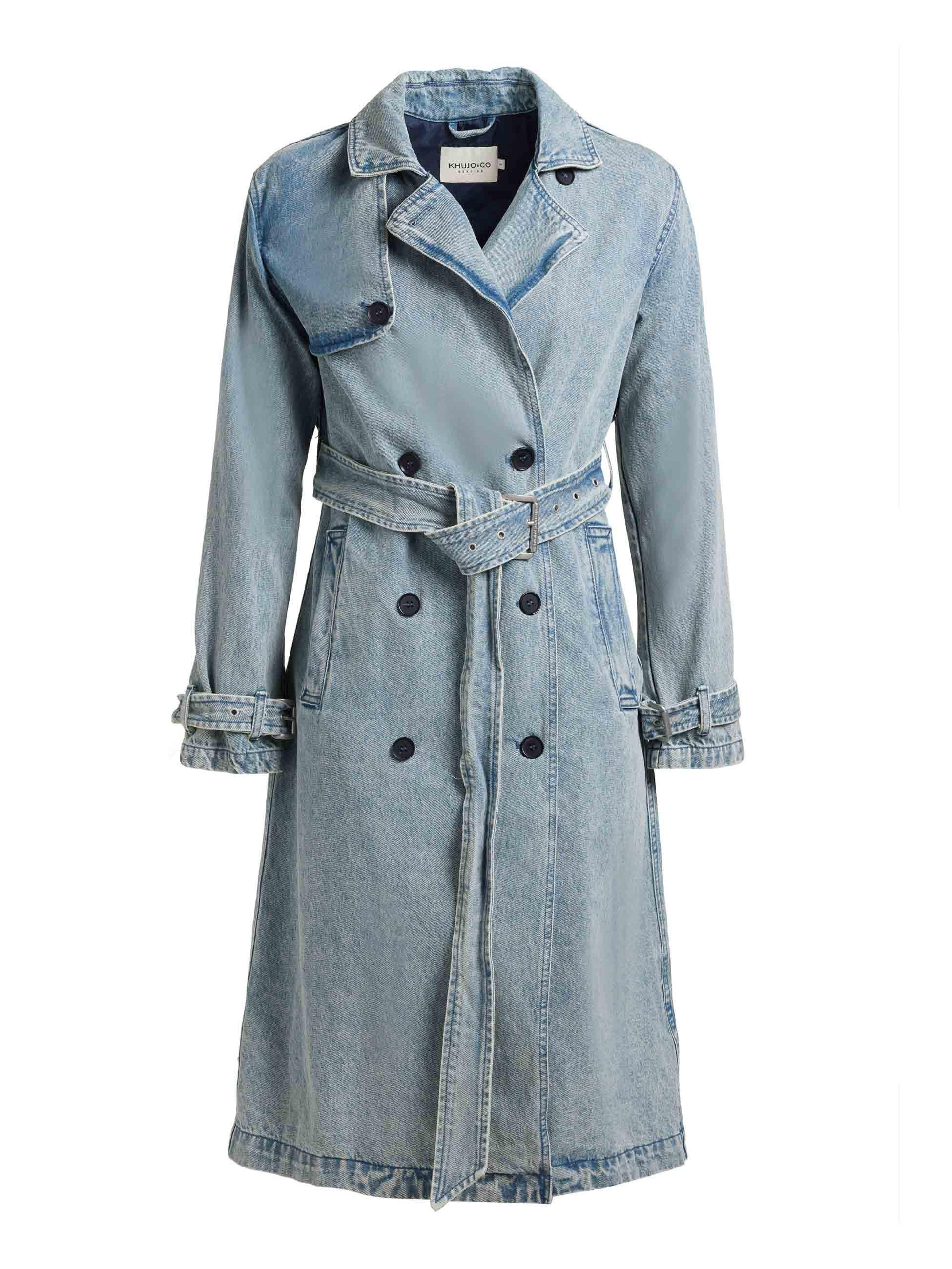 khujo Langmantel »Hera« Trenchcoat aus Jeans