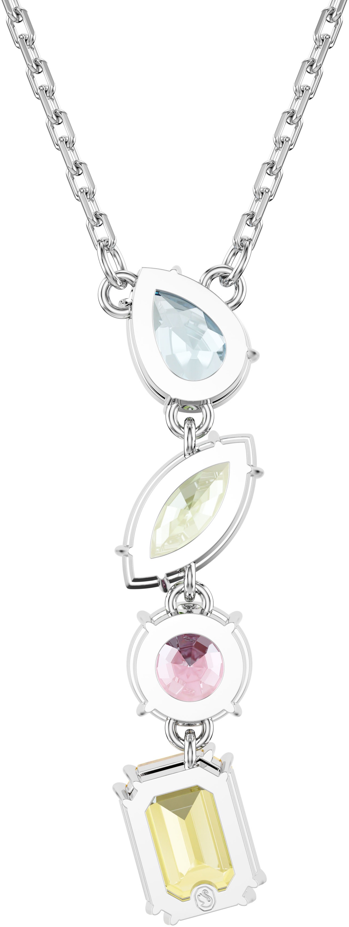 Swarovski Kette mit Anhänger »Schmuck Geschenk Halskette Gema Y-Anhänger«, mit Swarovski® Kristall