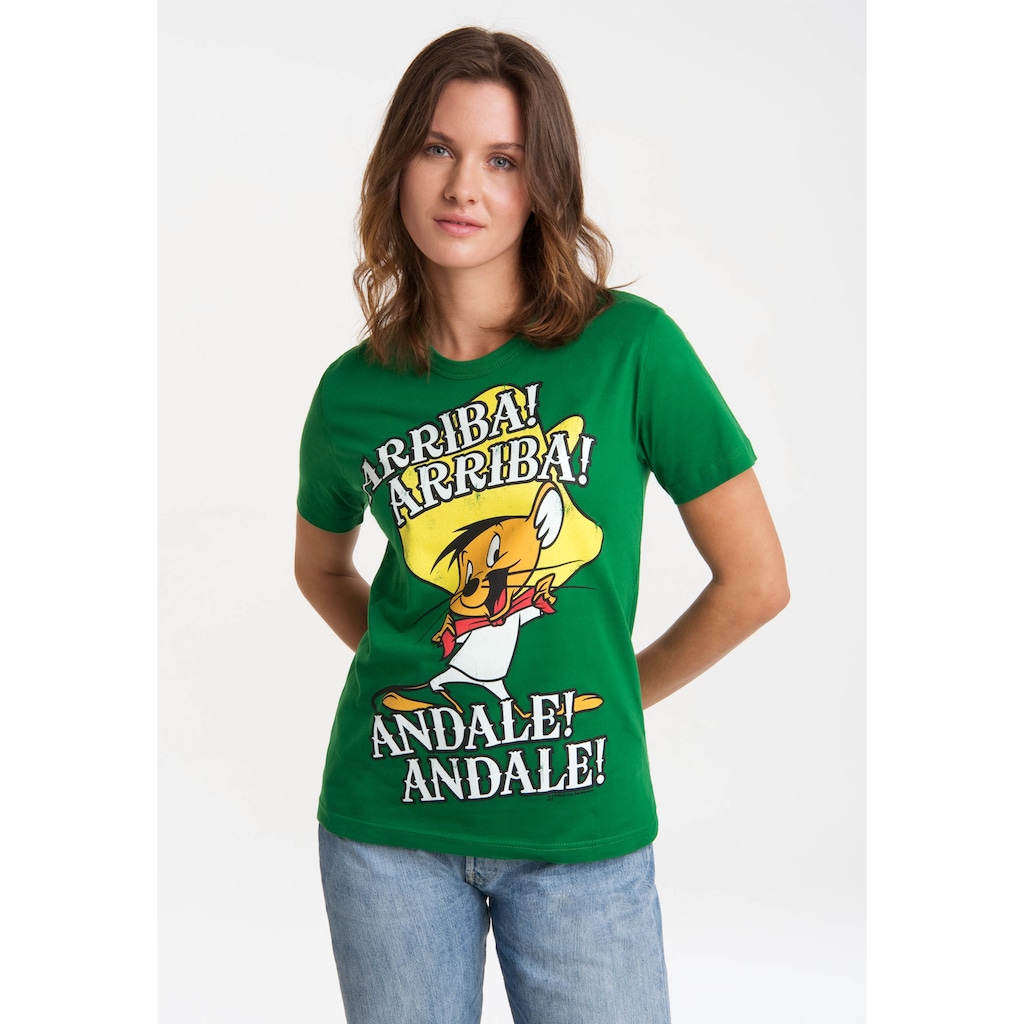 LOGOSHIRT T-Shirt »Looney Tunes - Speedy Gonzales«