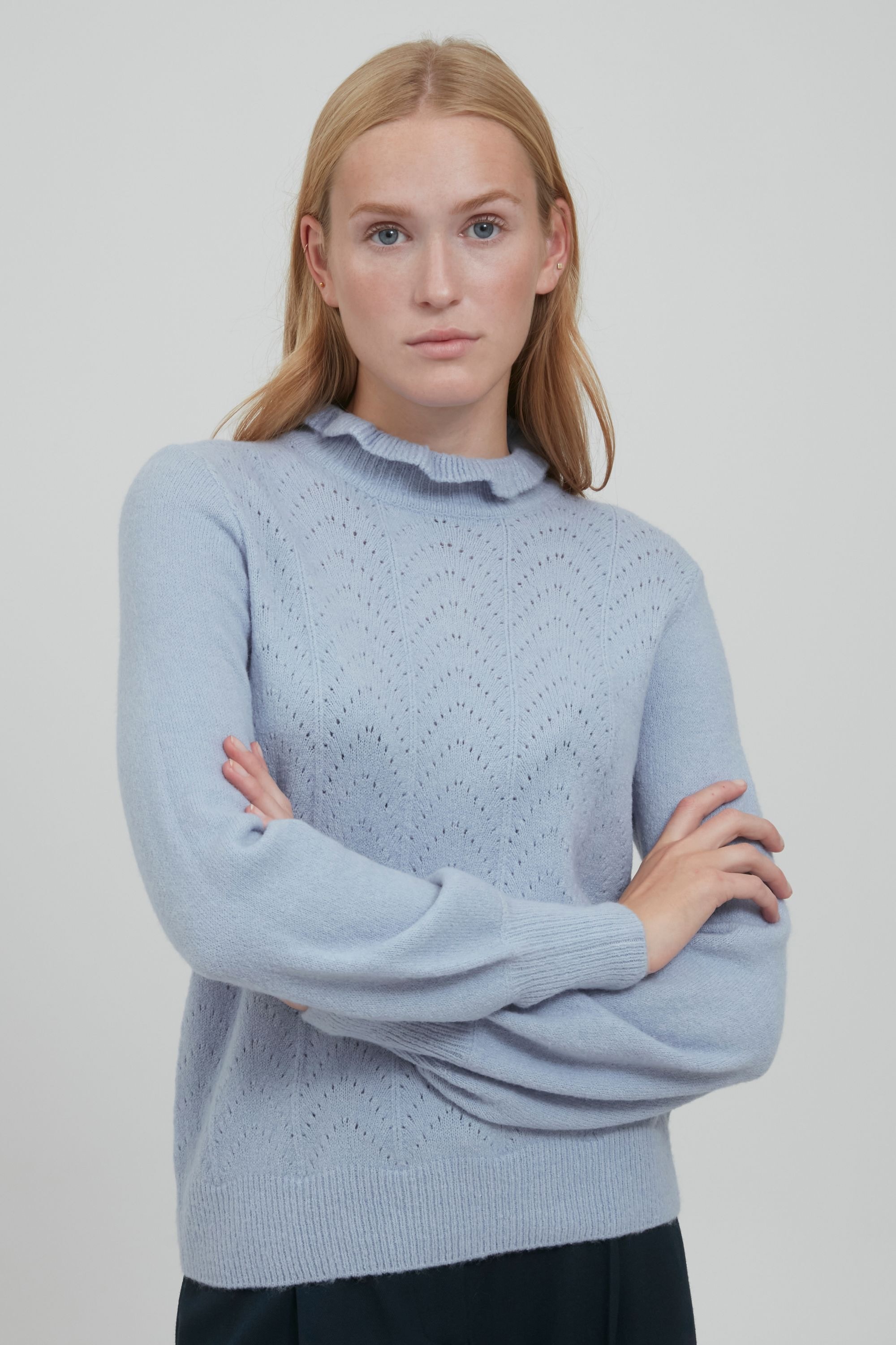 b.young Strickfleece-Pullover »Strickpullover BYOhella«