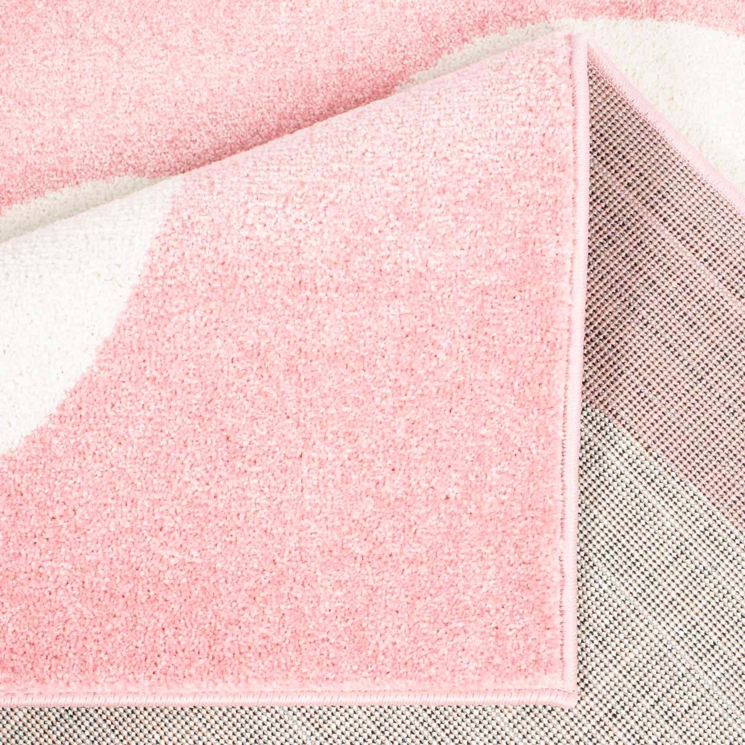 Carpet City Kinderteppich »Bubble Kids 1324«, rechteckig, 11 mm Höhe, Spielteppich, Wolke, Weicher Flor, Pflegeleicht, Kinderzimmer