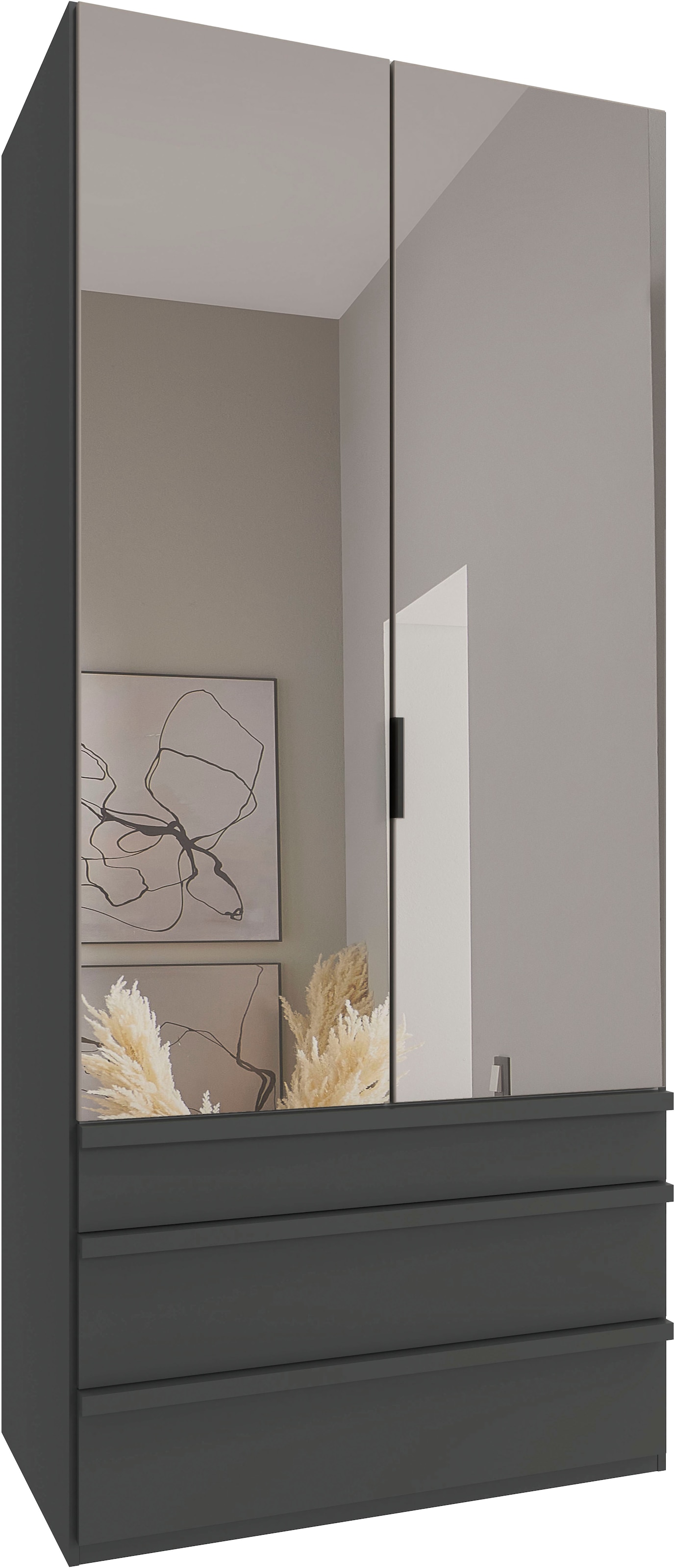 Wimex Falttürenschrank "Oxford by fresh to go, in der Breite 100cm, in 2 Hö günstig online kaufen