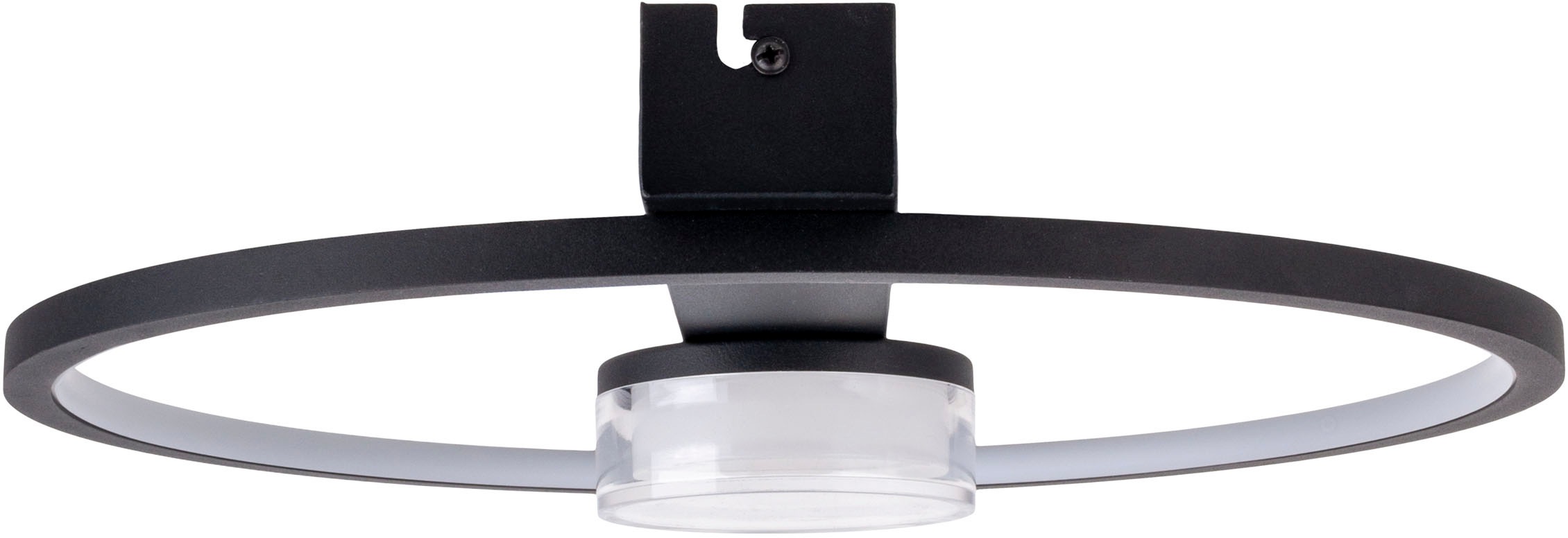 näve LED Deckenleuchte »Cimo«, 1 flammig, Leuchtmittel LED-Modul | LED wechselbar, stufenweise dimmbar per Wandschalter, Lichtfarbe warmweiß, schwarz