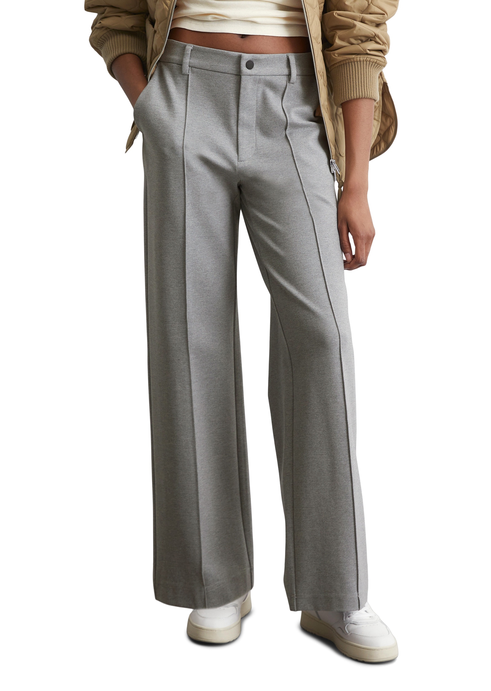 Marc OPolo DENIM Chinohose "aus kompakter Interlock-Qualität" günstig online kaufen