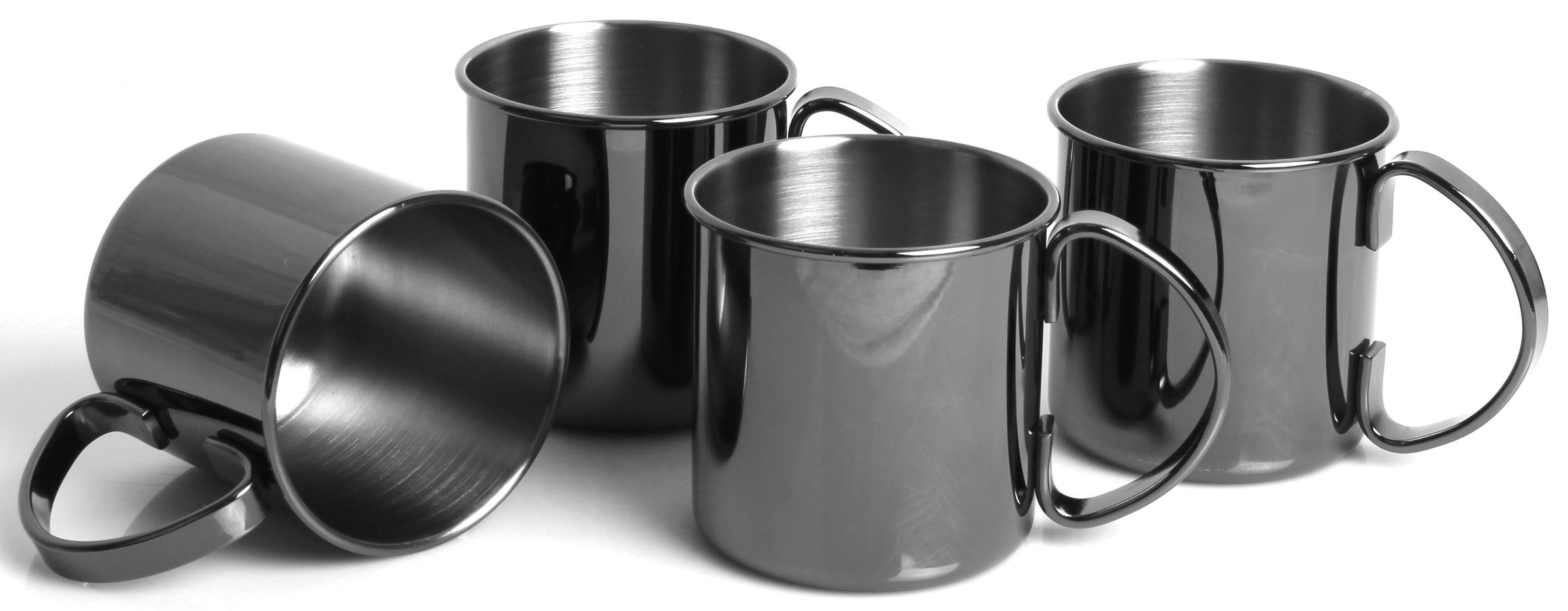 ECHTWERK Gläser-Set, (Set, 4 tlg.), Outdoor Becher, Camping Tassen, Geschenkset, bruchsicher, 480 ml