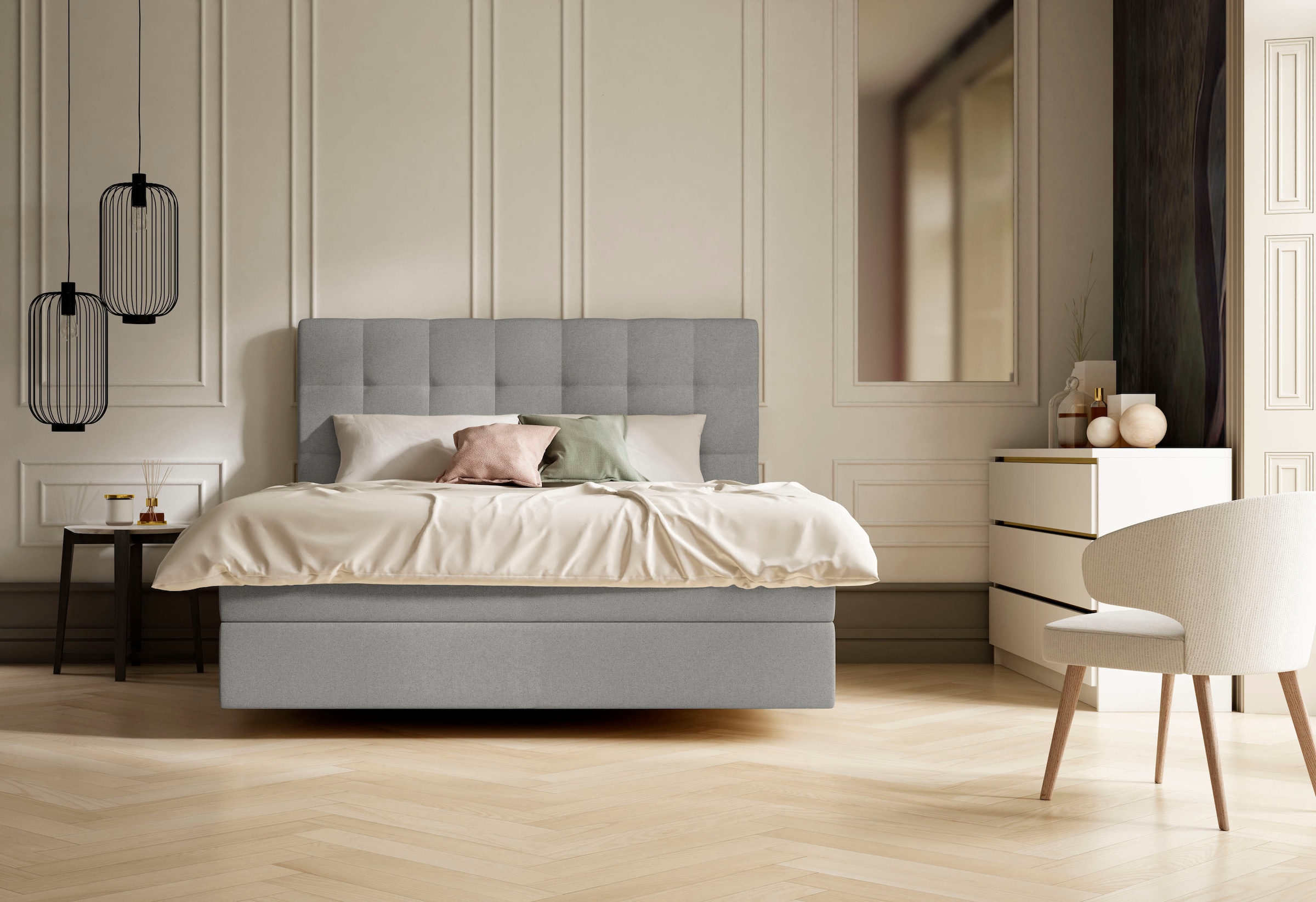 Schlaraffia Boxspringbett »Aida«, mit GELTEX® Next Topper und 7-Zonen-Tonnentaschen-Federkernmatratze