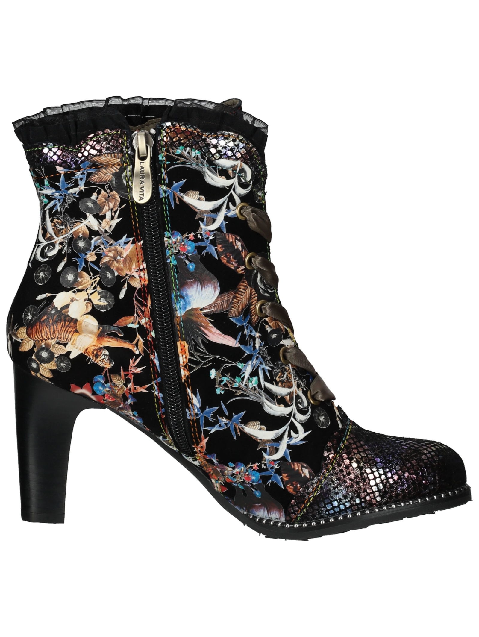 LAURA VITA Schnürstiefelette »LAURA VITA Stiefelette Leder«