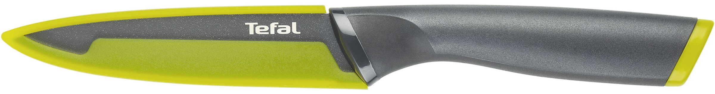 Tefal Universalküchenmesser »Fresh Kitchen« 12 cm, Klingen aus rostfreiem Stahl, Titan-Versiegelung, Klingenschutz