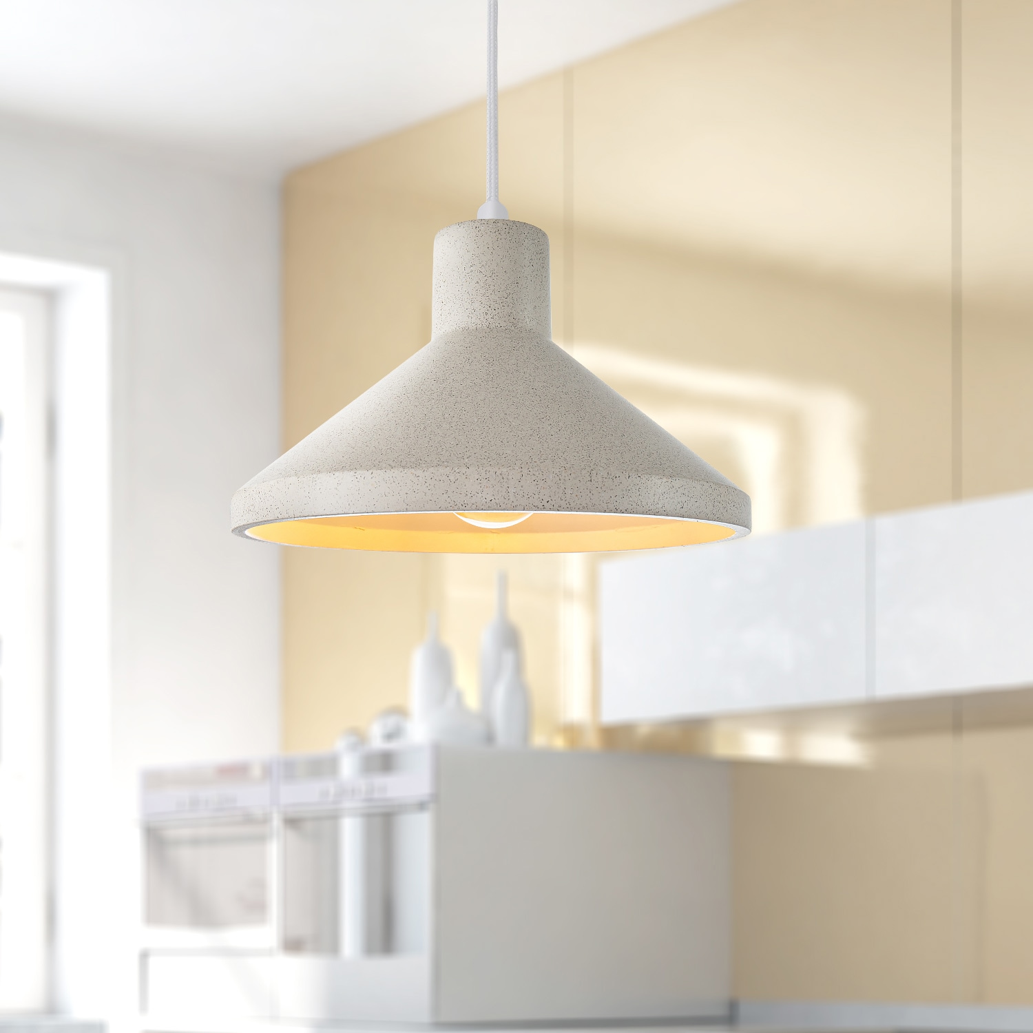 Paco Home Pendelleuchte »SUBORBIA«, 1 Für E27, LED, Höhenverstellbar BAUR | Küche, Esszimmer flammig-flammig, Lampe Wohnzimmer