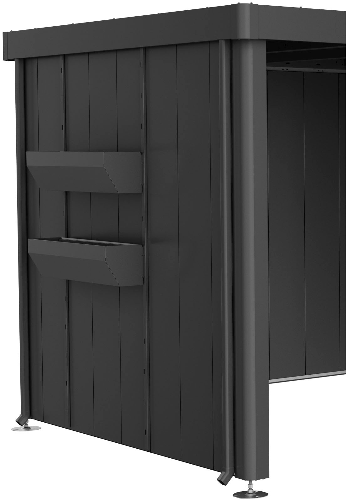 Biohort Blumenkasten "FLORABOARD NEO Seitendach, verschiedene Farben" 197x8 günstig online kaufen