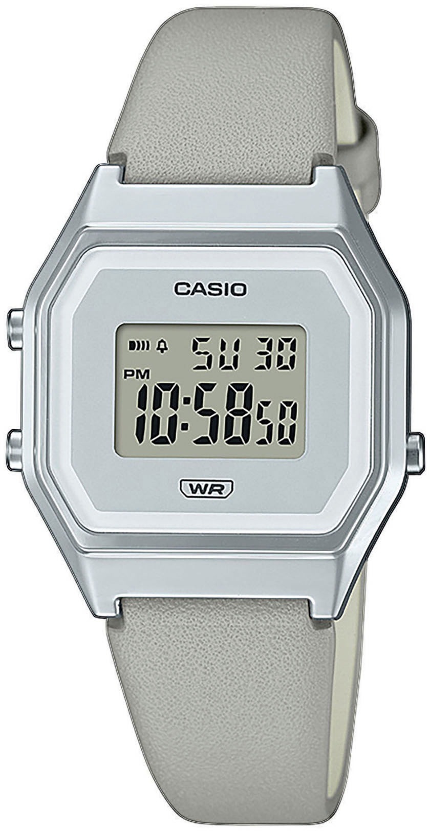 CASIO VINTAGE Chronograph »LA680WEL-8EF«, Quarzuhr, Armbanduhr, Damenuhr, digital, Datum, Stoppfunktion