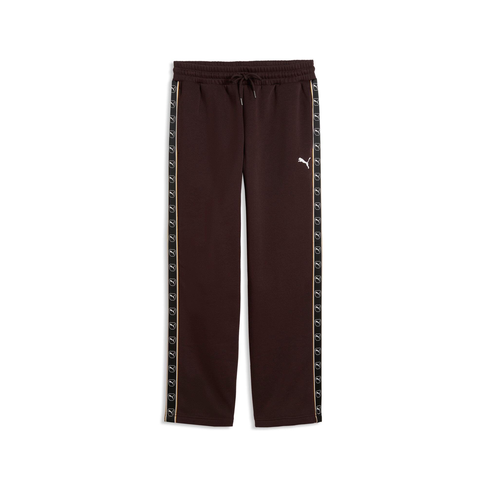 PUMA Trainingshose »ESS ELEVATED TAPE RELAXED SWEATPANTS FL OP«  mit Eingrifftaschen, aus Baumwollmischung, Relaxed Fit