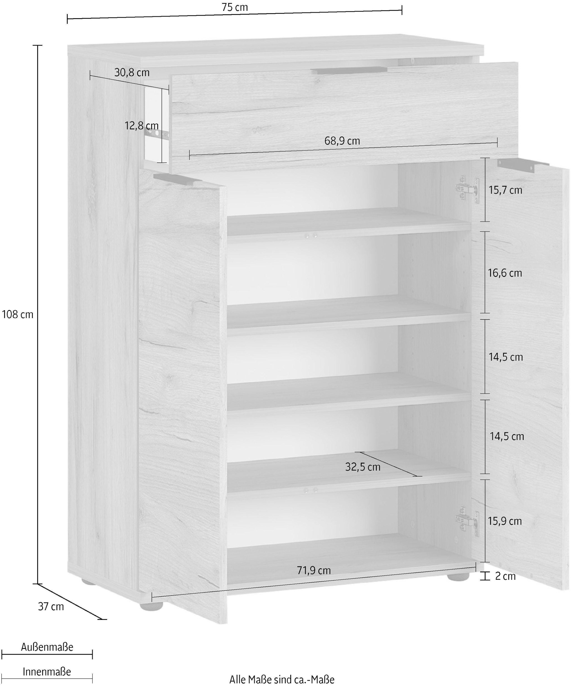 GERMANIA Schuhschrank »GW-FREMONT« | BAUR