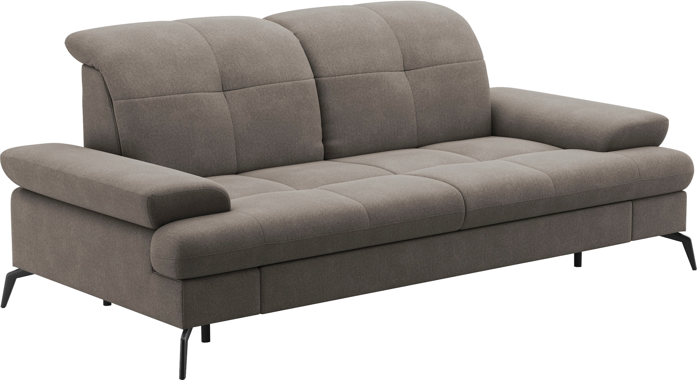 sit&more 2,5-Sitzer »Amica, inkl. Sitztiefenverstellung und Armteilverstellung«, wahlweise mit Kopfteilverstellung und Bettfunktion