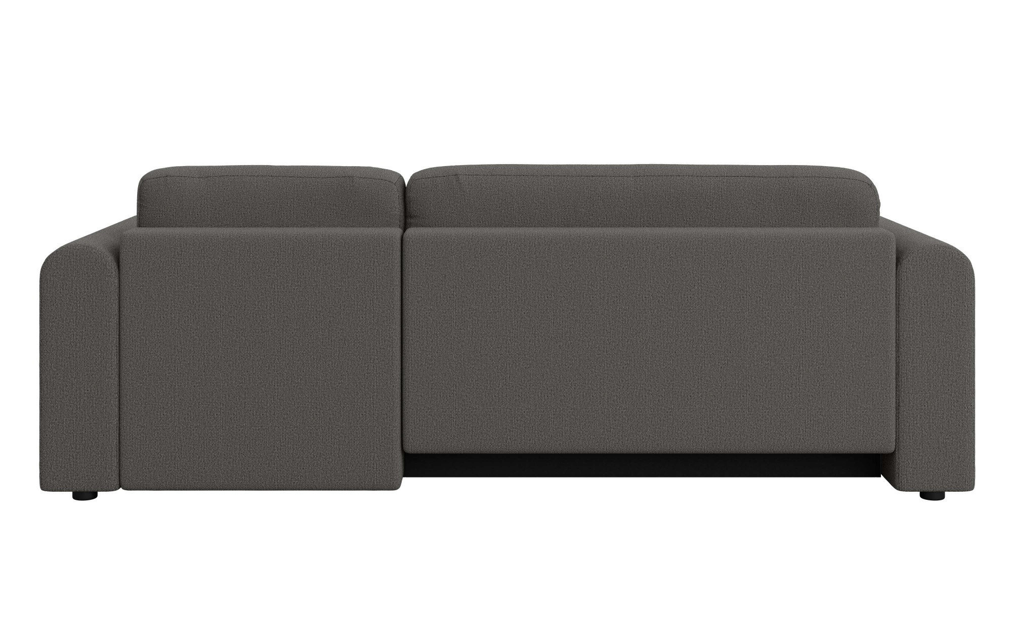 INOSIGN Ecksofa »Zacharia wahlweise Schlafsofa mit Bettkasten, B/T/H 250/166/86 cm«, L-Form mit Wellenunterfederung, Recamiere beidseitig montierbar