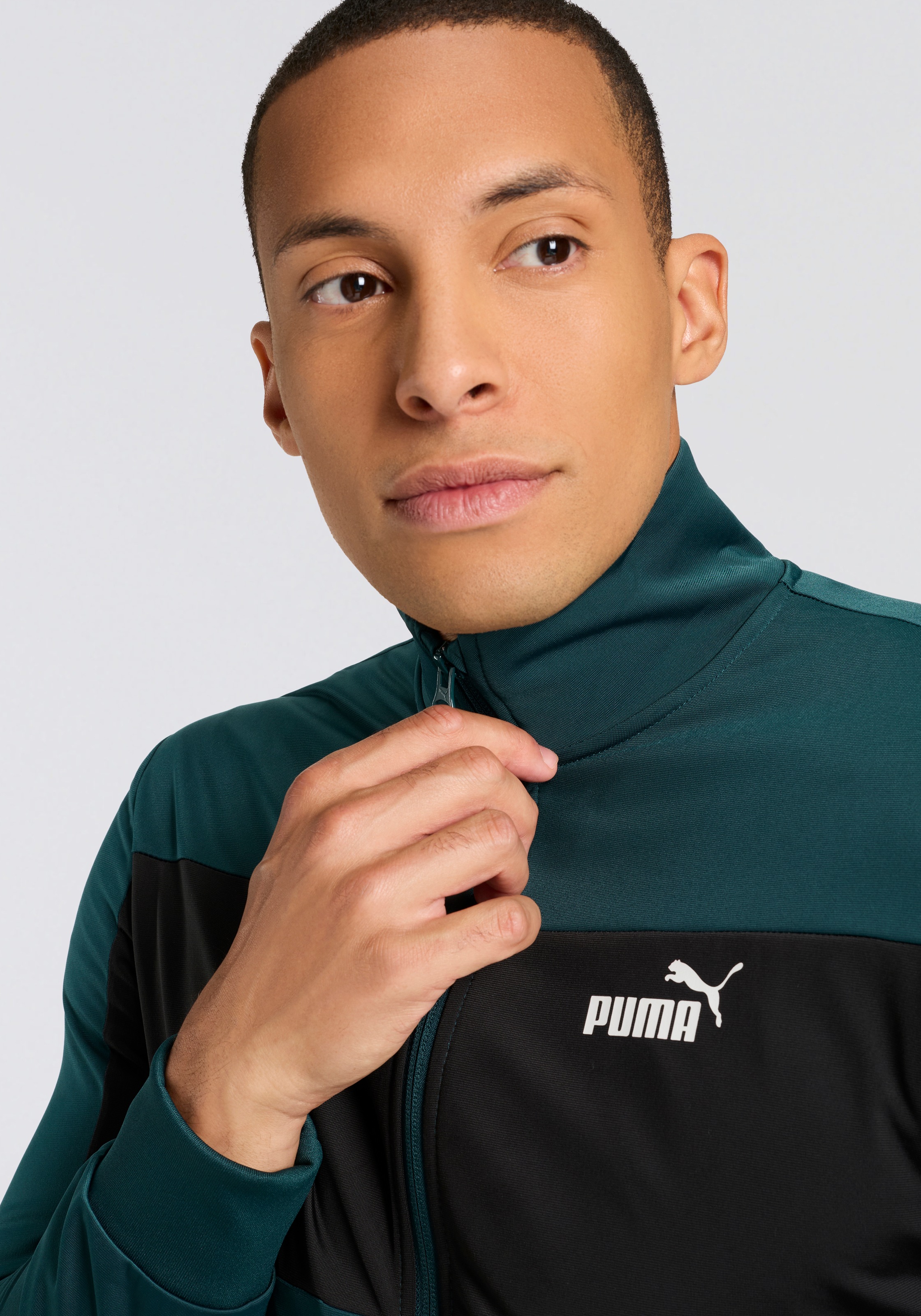 Thumbnail - PUMA Trainingsanzug "POLY COLORBLOCK SUIT" 2 Stk. tlg.
