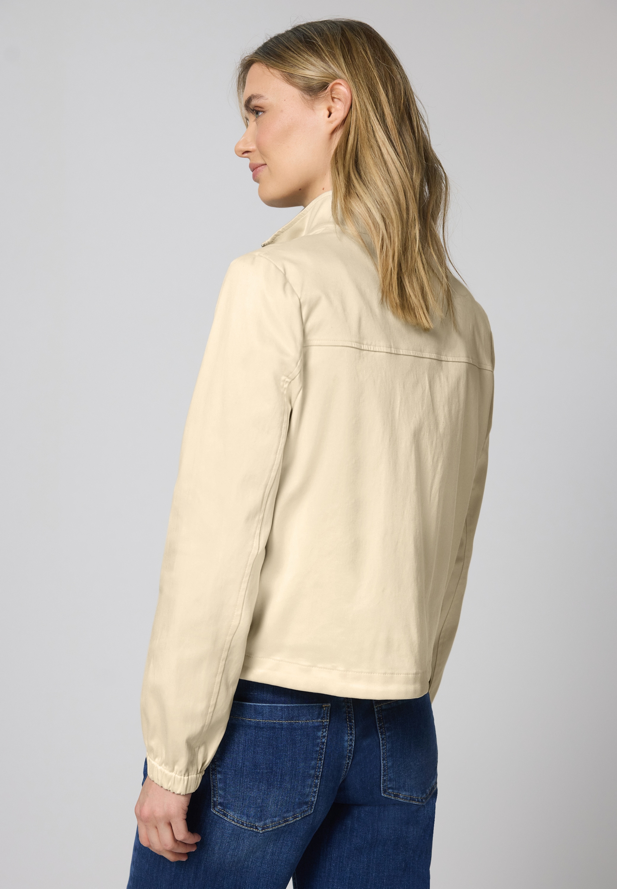 STREET ONE Softshelljacke ohne Kapuze mit Stehkragen