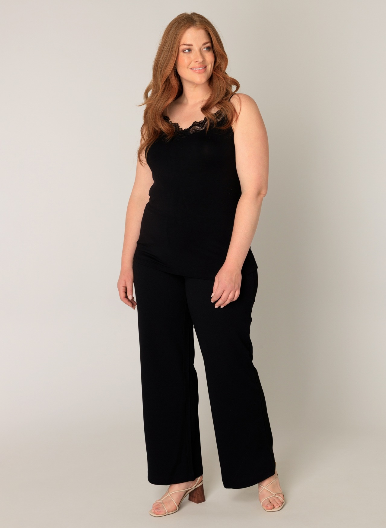 Thumbnail - Base Level Curvy Treggings "Arah", mit elastischem Bund