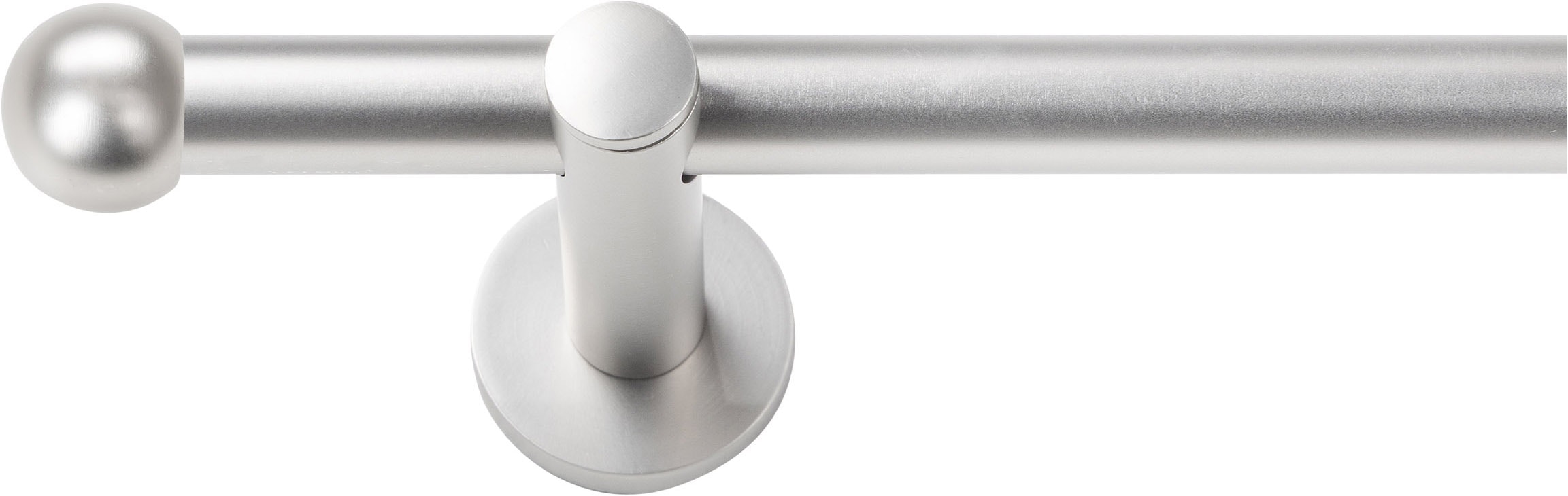 SN DECO GROUP 1100000002199 "Gardinenstange Straßburg Ø 19 mm, 1-läufig, Fixmaß, verschraubt" Ø 19 mm Fixmaß;kürzbar