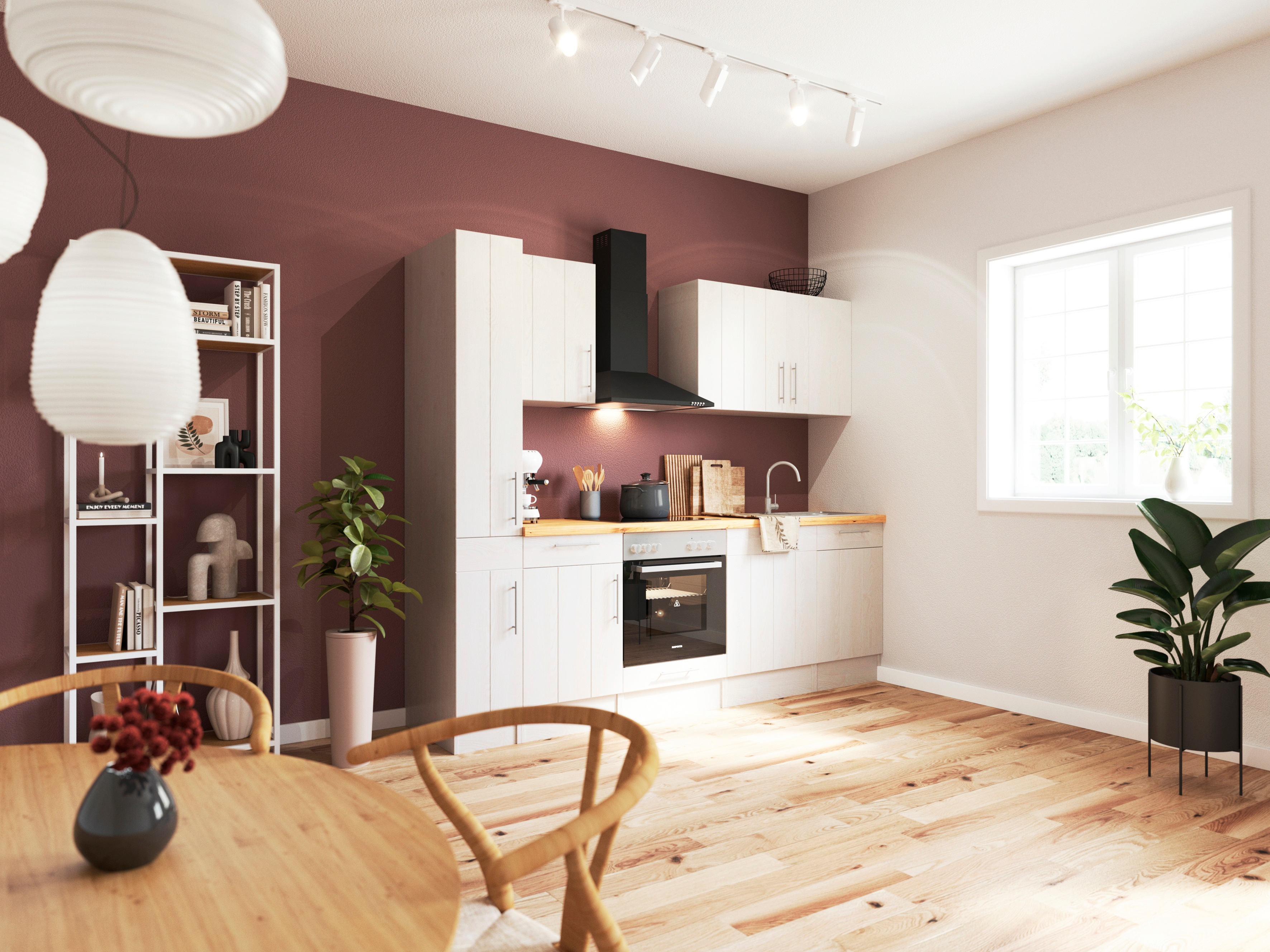 Thumbnail - RESPEKTA Küchenzeile "Anton" Breite 250 cm, mit Soft-Close, in exklusiver Konfiguration für OTTO