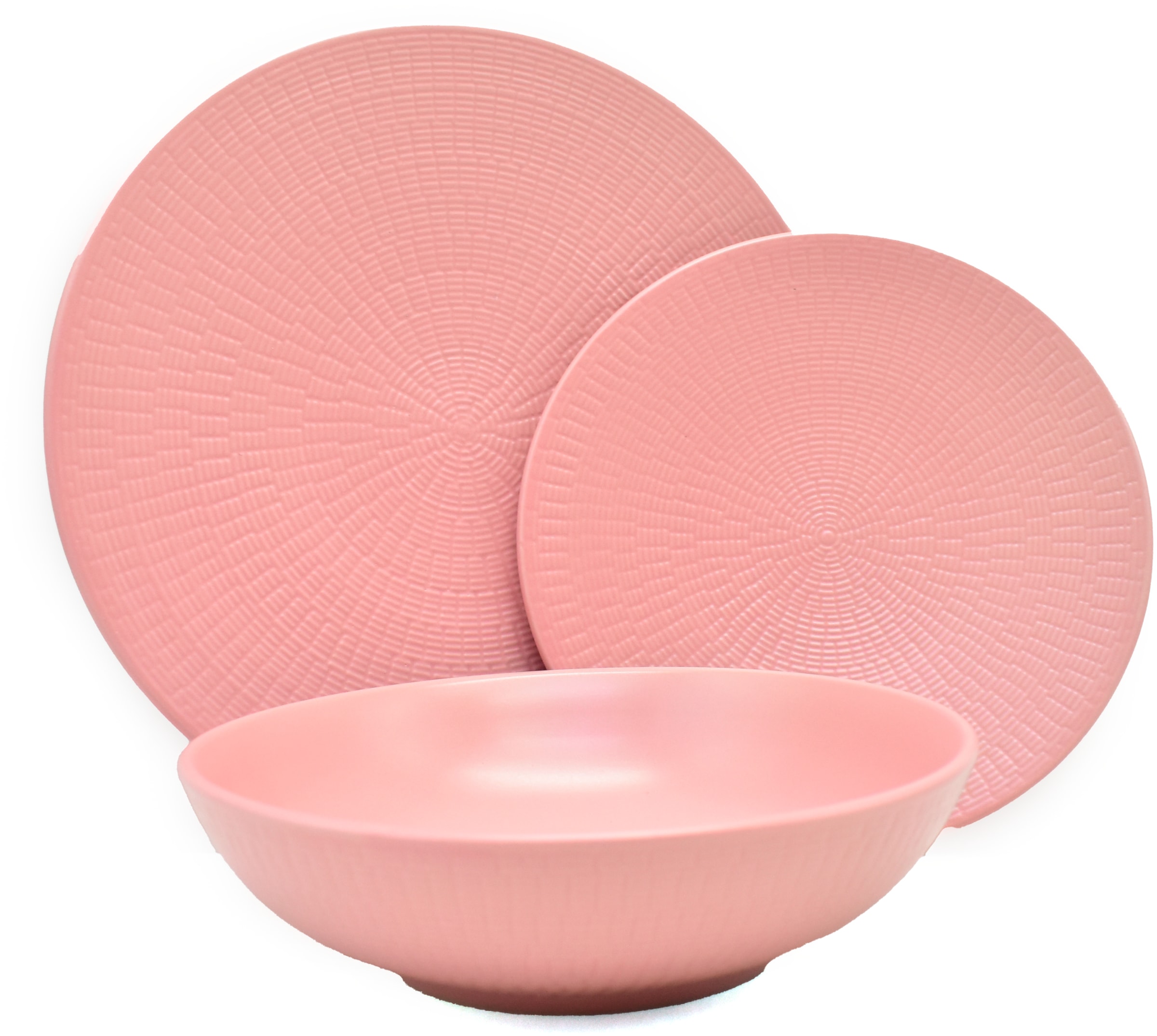 ECHTWERK Tafelservice »Blanka Nature Design«, (Set, 12 tlg.), mit Struktur
