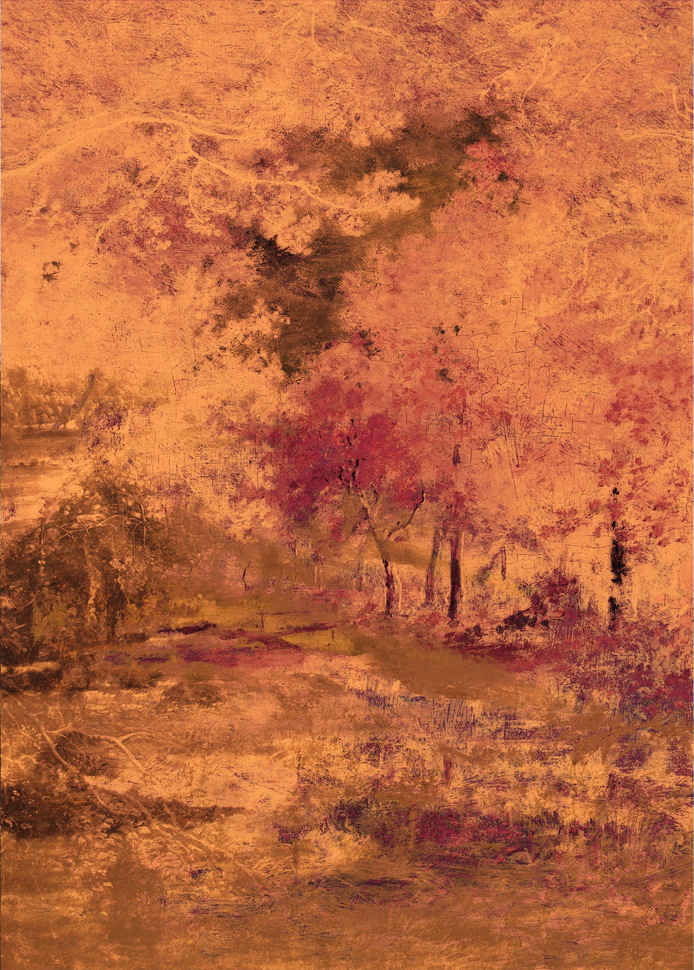 Komar Vliestapete "Autumna", 200x280 cm (Breite x Höhe)