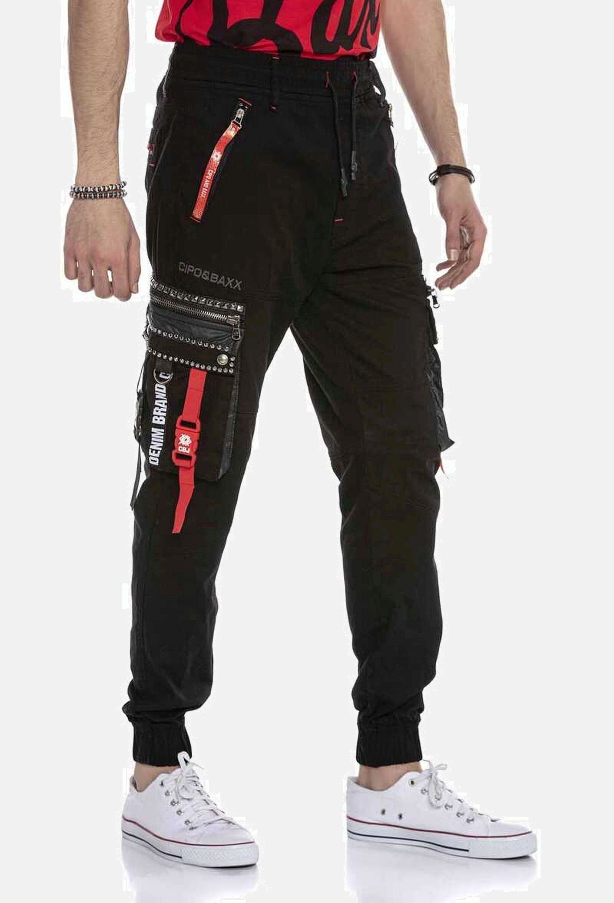 Cipo & Baxx Trainingshose »Cipo & Baxx Homewear«  mit elastischem Bund, CR132