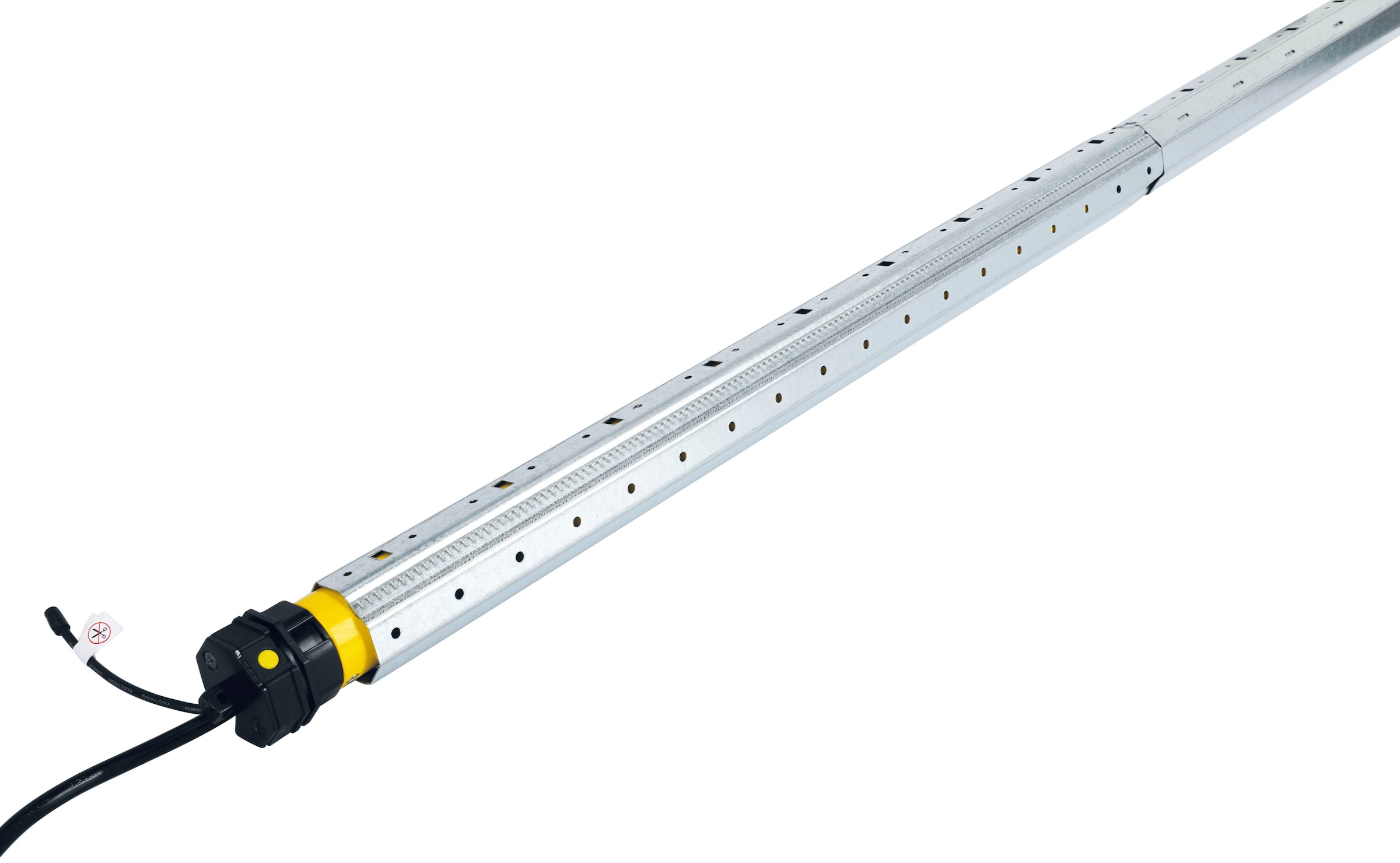 SCHELLENBERG Achtkantwelle »zum Aufwickeln eines Rollladens, Durchmesser 40 mm oder 60 mm« Set, 1 Stk. tlg. Rollladenwelle für Mini-, und Maxisysteme, individuell kürzbar