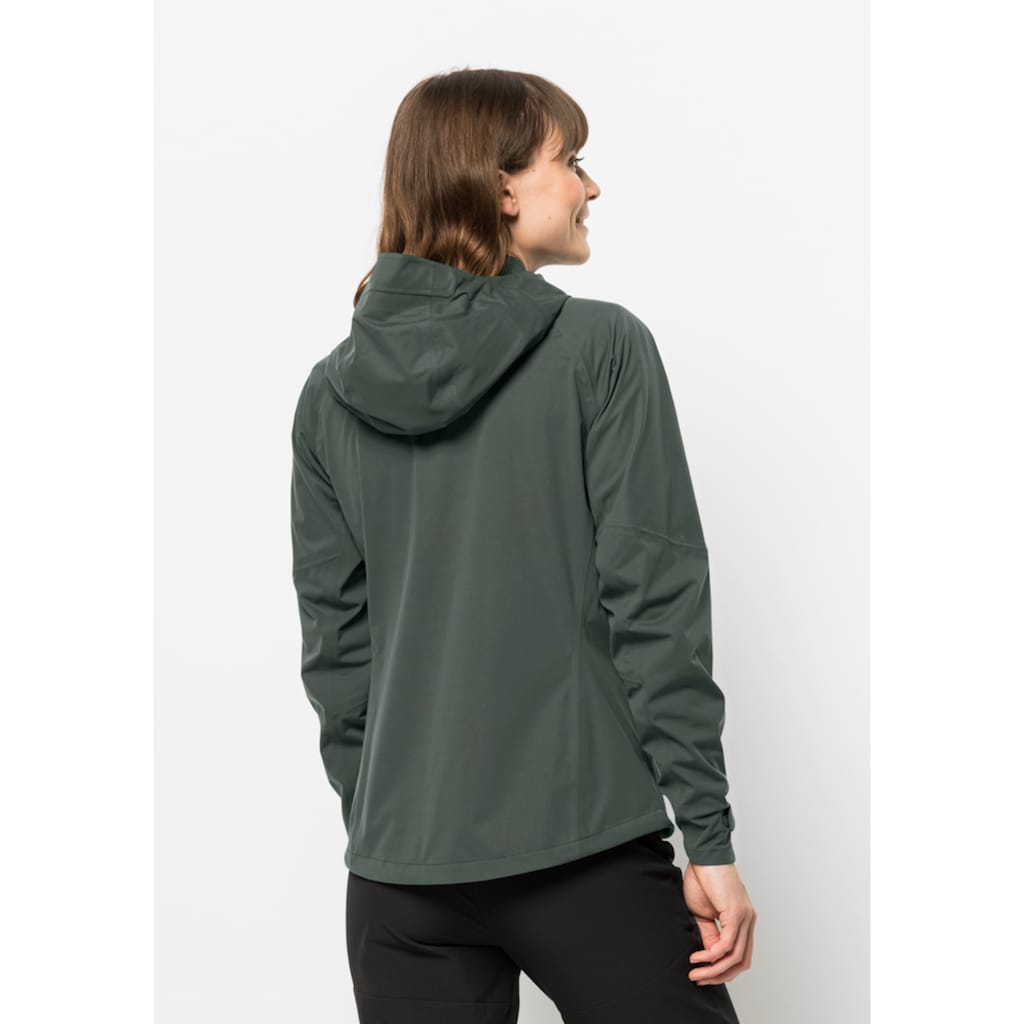 Jack Wolfskin Outdoorjacke »HIGHEST PEAK JACKET W«, mit Kapuze