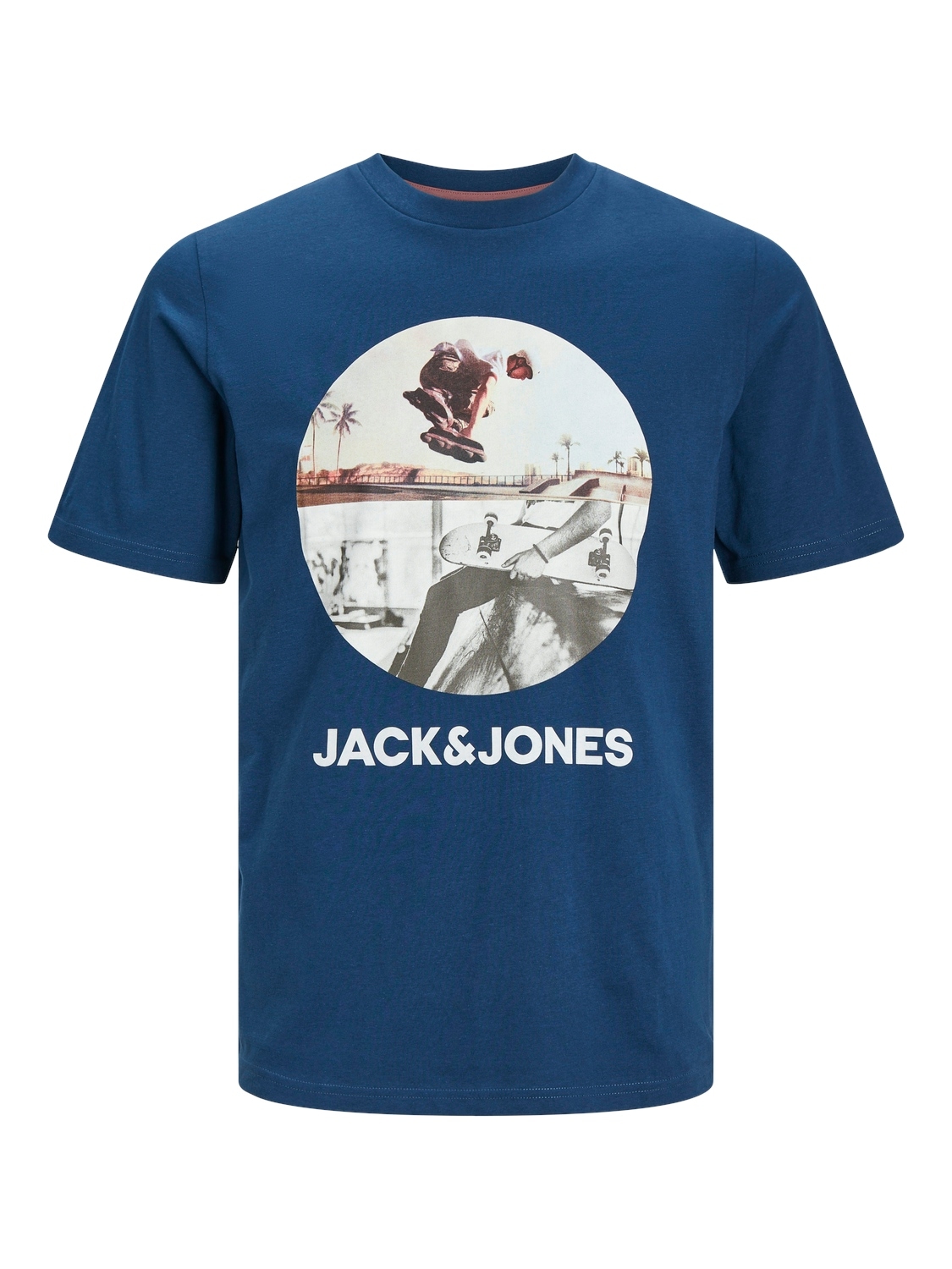 Jack & Jones Junior Rundhalsshirt »JJNAVIN TEE SS CREW NECK«