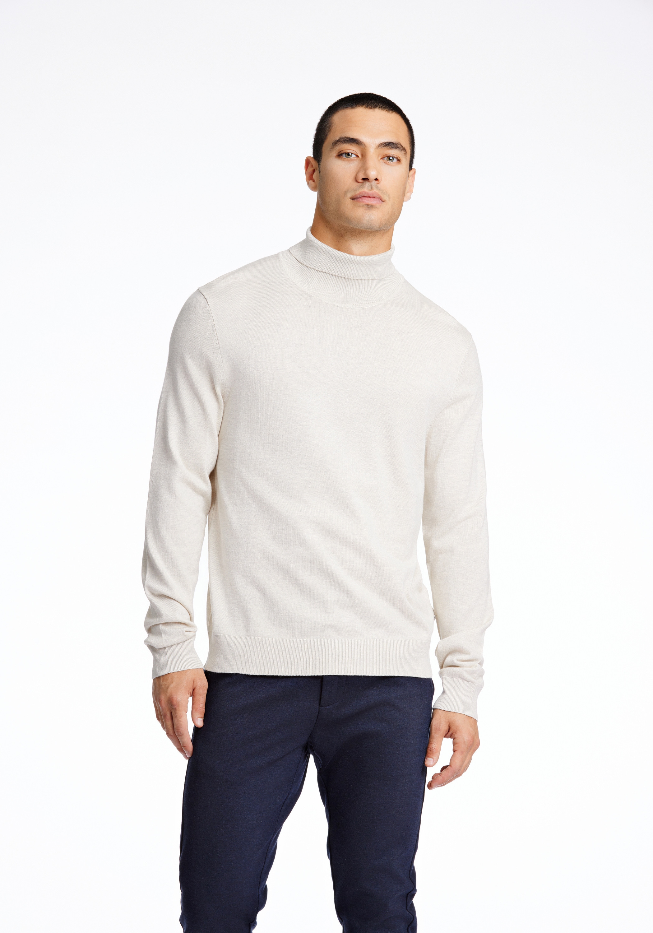LINDBERGH Rollkragenpullover "Lindbergh Rollkragenpull" günstig online kaufen