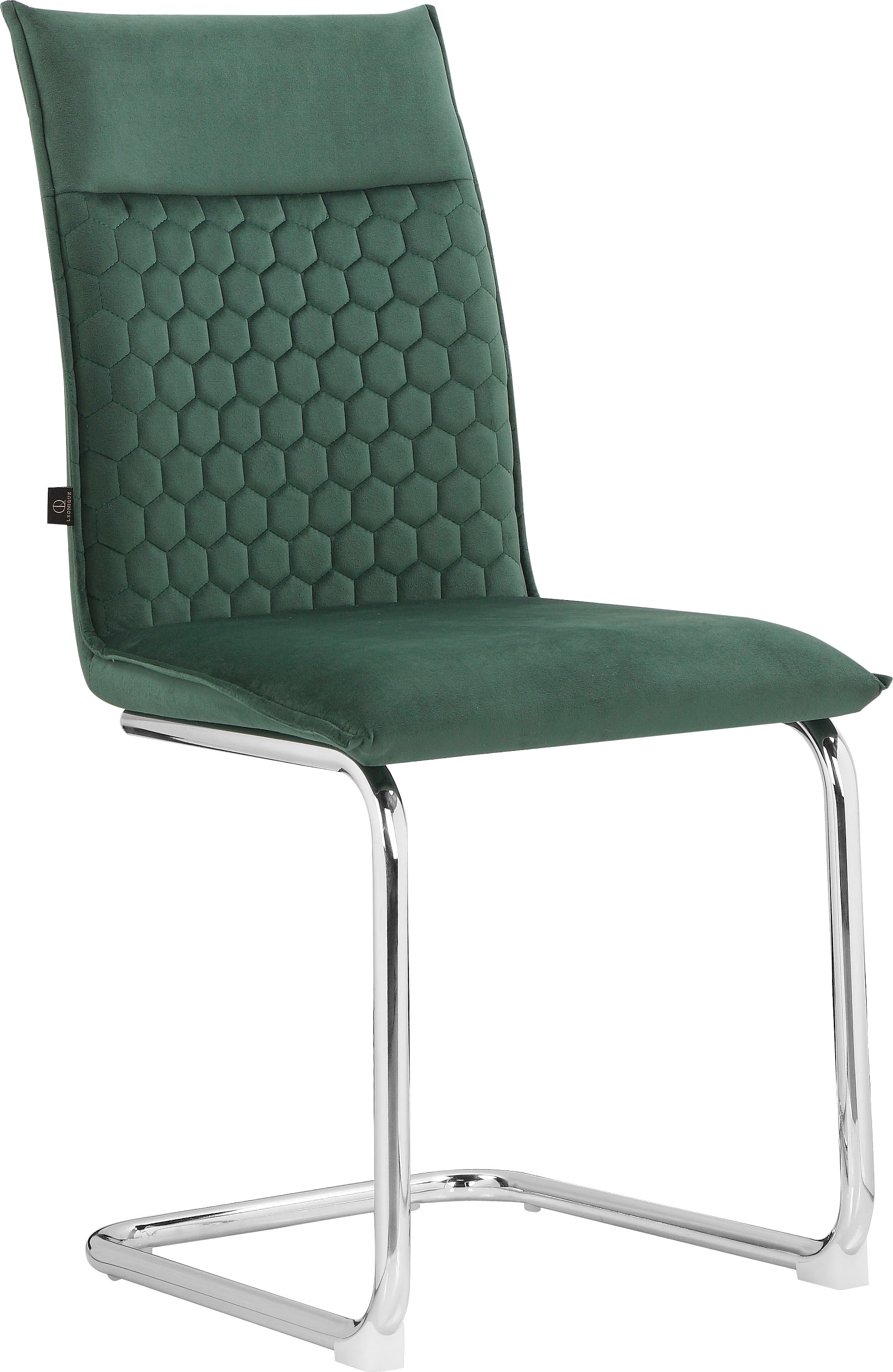 Leonique Esszimmerstuhl »Chesnay«, 2 St., Veloursstoff, aus schönem Velourstoff, Sitz-... kaufen