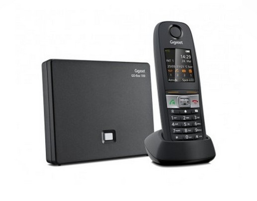 Gigaset Schnurloses DECT-Telefon »E630 A«, (Mobilteile: 1), Anrufbeantworter, Weckfunktion, Wahlwiederholung