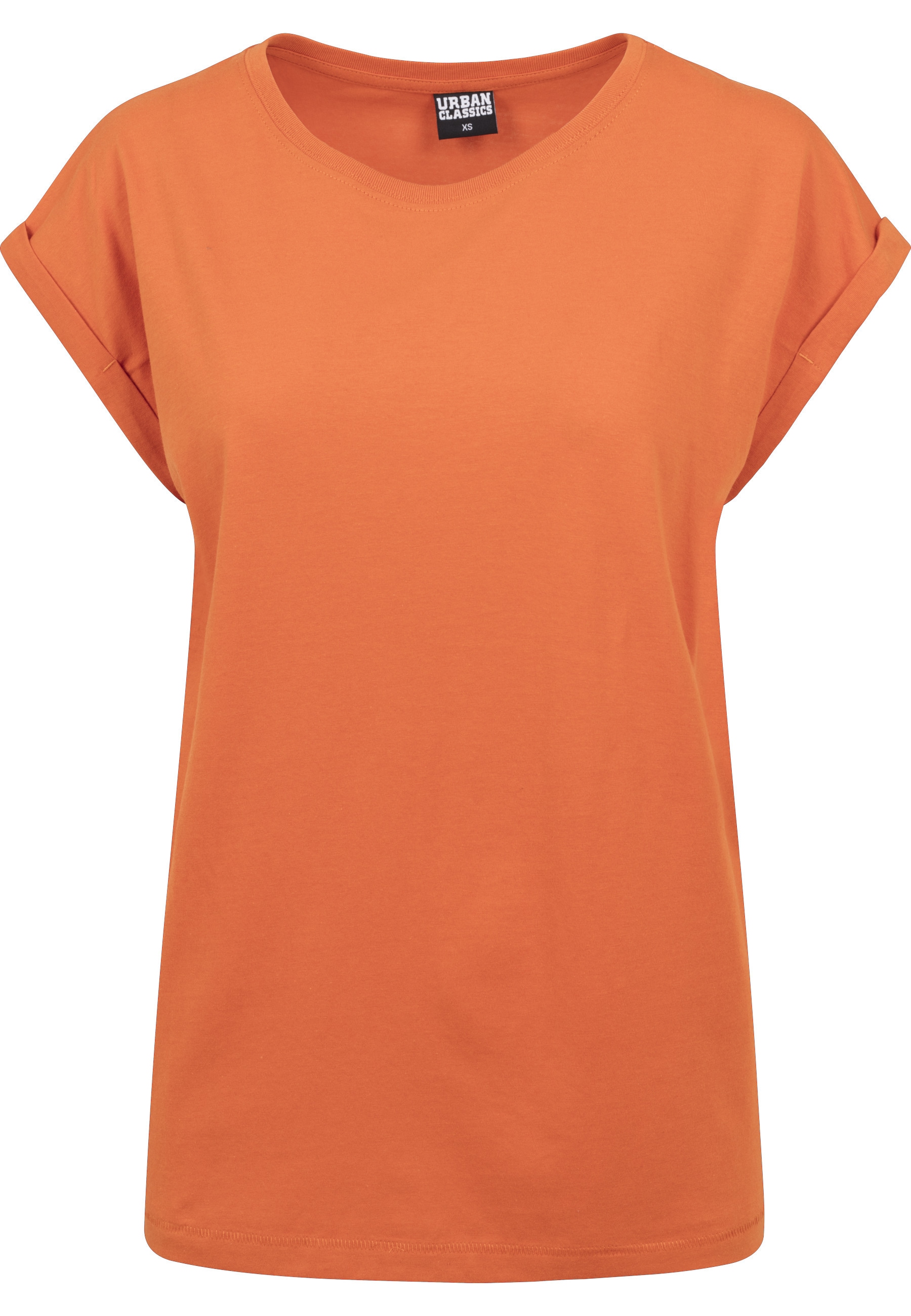 URBAN CLASSICS Kurzarmshirt "Urban Classics Damen Ladies Extended Shoulder günstig online kaufen