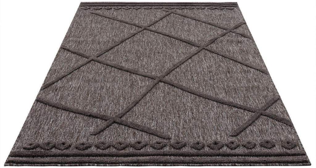 Carpet City Teppich "In-& Outdoorteppich Santorini 58578, 3D-Effekt, Raute- günstig online kaufen