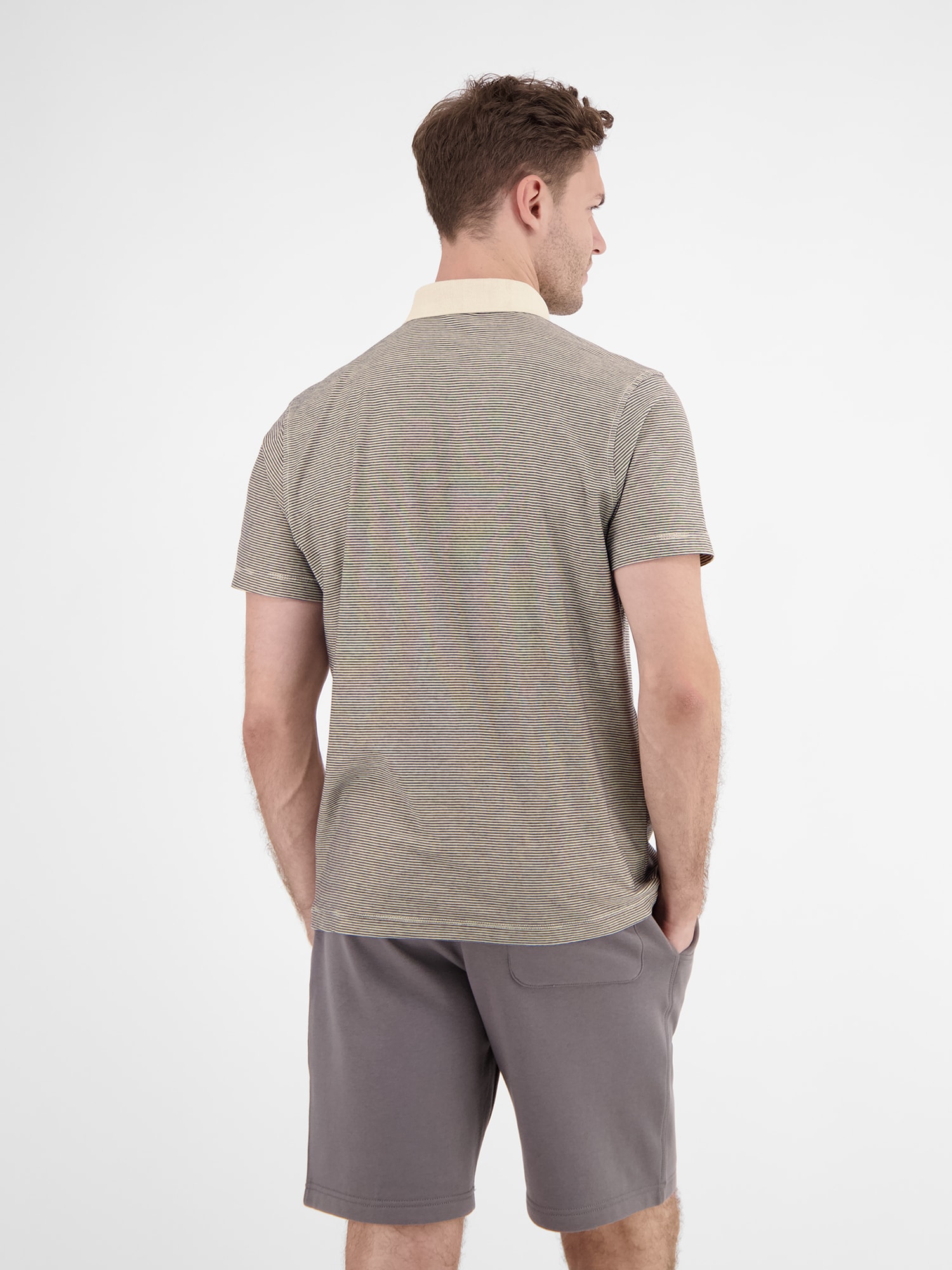LERROS Poloshirt »LERROS Herren Poloshirt, gestreift«