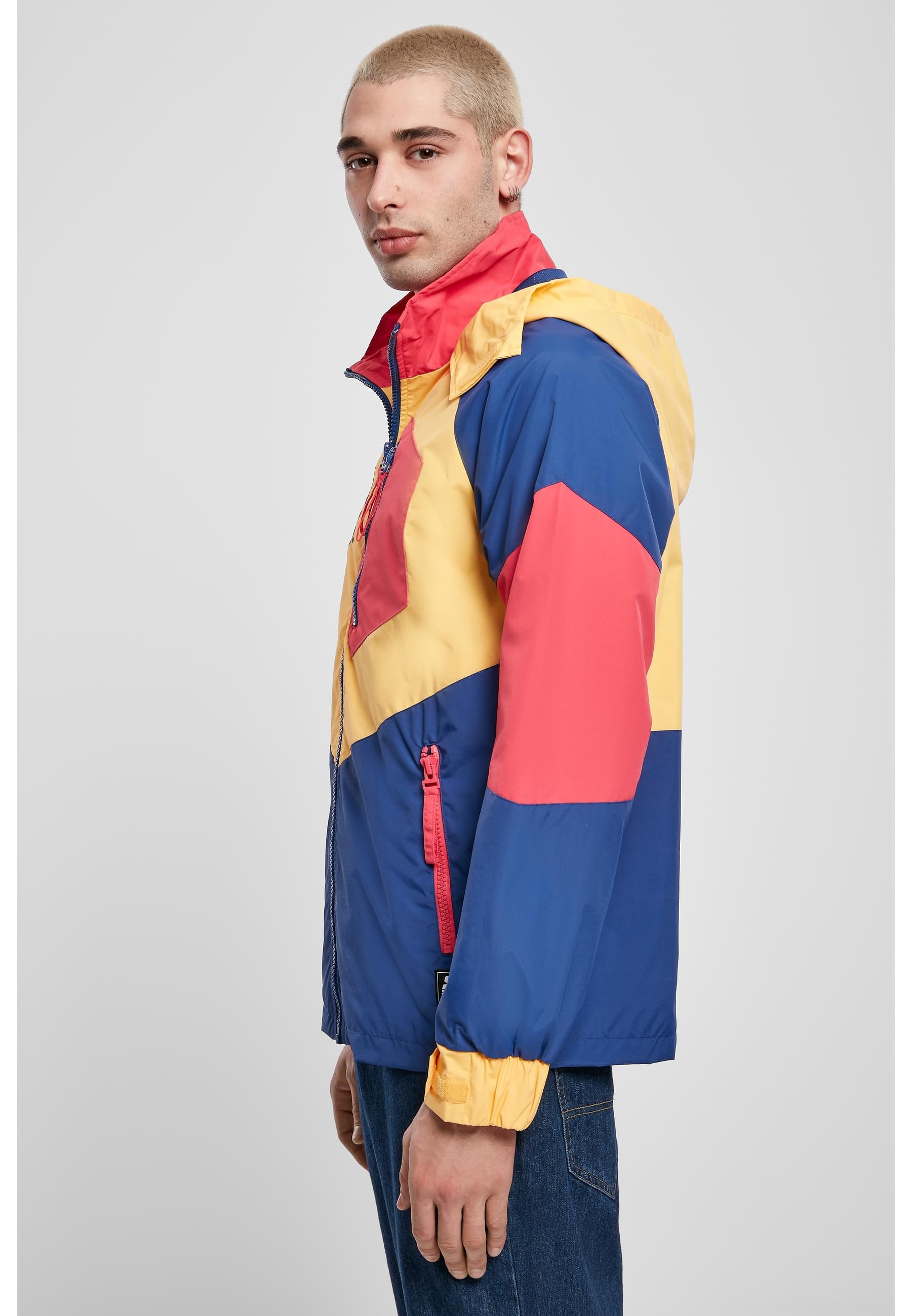 Starter Black Label Anorak »Starter Black Label Herren Starter Multicolored Logo Jacket« 1 Stk. tlg. mit Kapuze