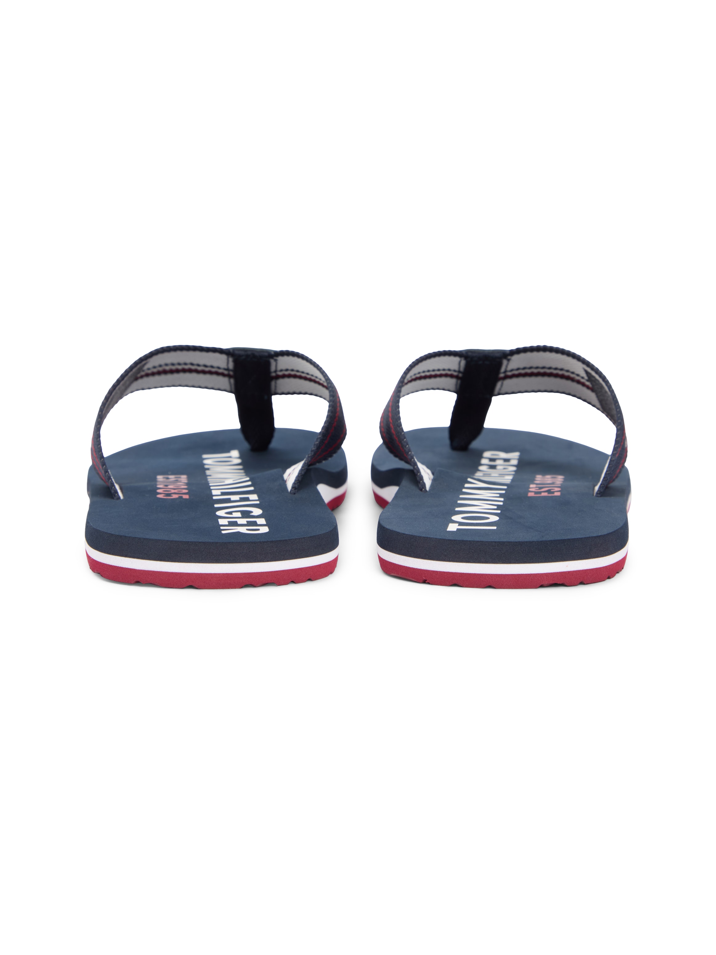 Tommy Hilfiger Zehentrenner »SPORTY HILFIGER BEACH SANDAL«  Sommerschuh, Strandschuh, Flats mit Logoschrifzug