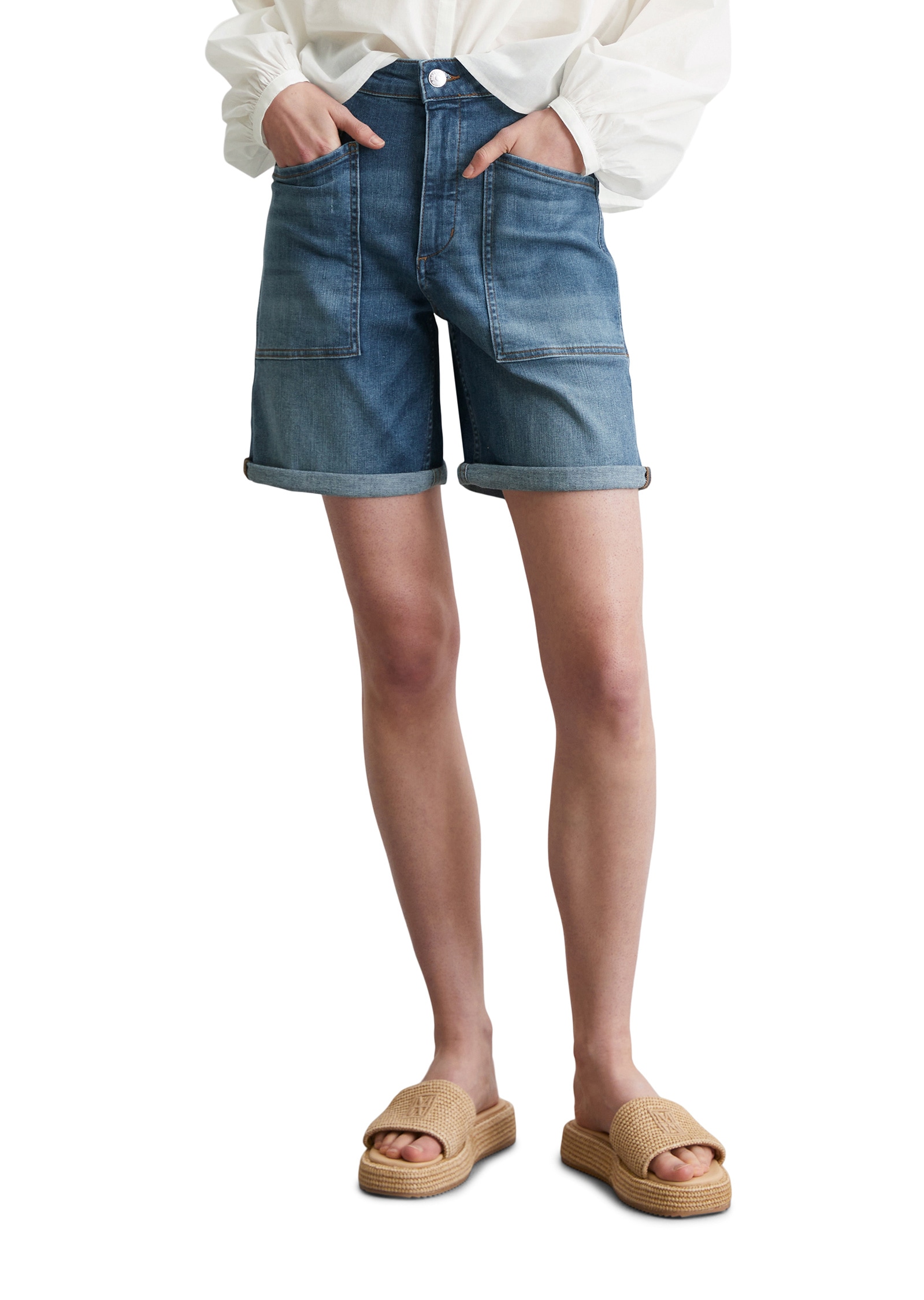 Marc OPolo Shorts "aus leichtem Stretch-Denim" günstig online kaufen