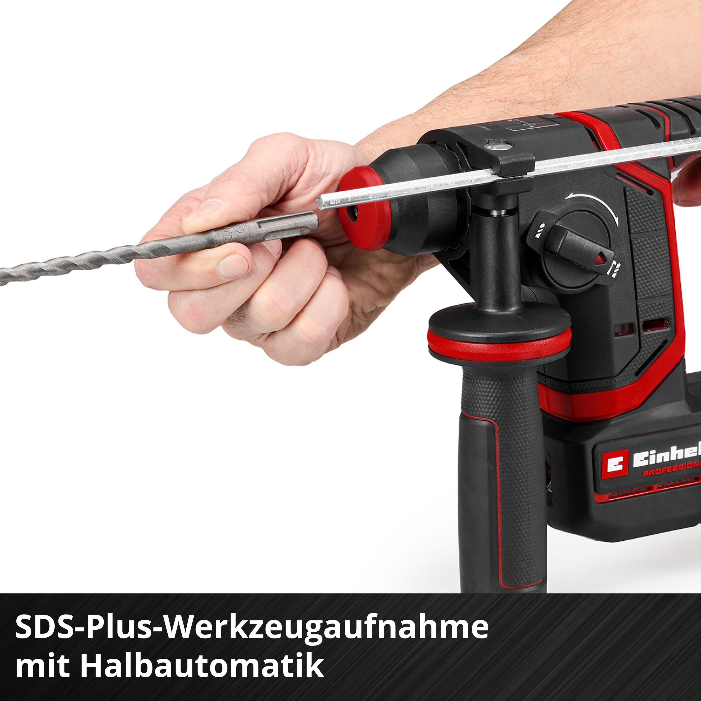 Einhell Akku-Bohrhammer »TP-HD 18/17-C Li BL - Solo« PXC, 18 V, 1,7 J, Brushless, SDS-Plus, 17 mm Beton, ohne Akku
