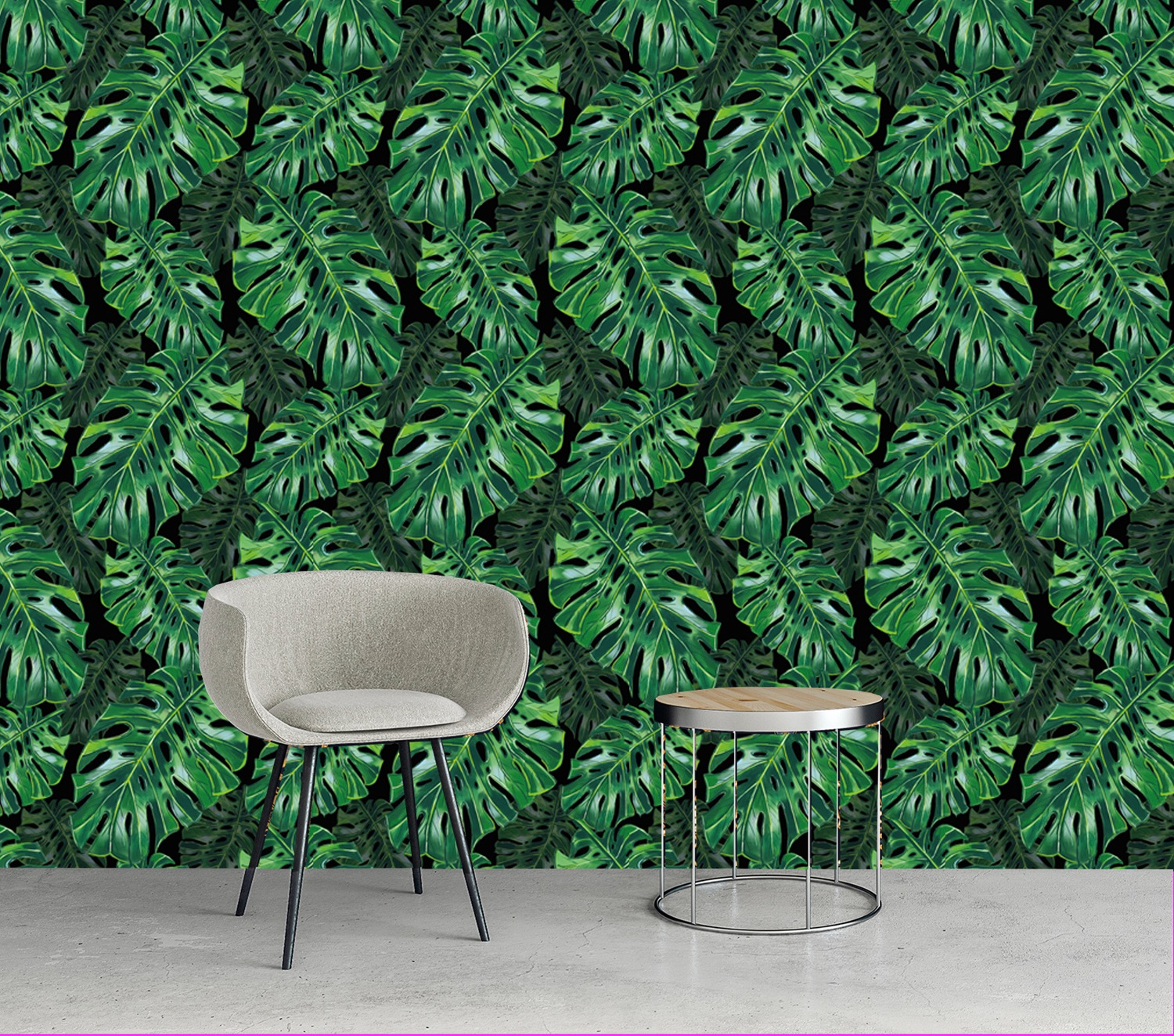 queence Vinyltapete »Sienna«, bedruckt-Motiv-botanisch-floral-gemustert-natürlich, 90x250cm, selbstklebend, kinderleichte Anbringung, Sticker