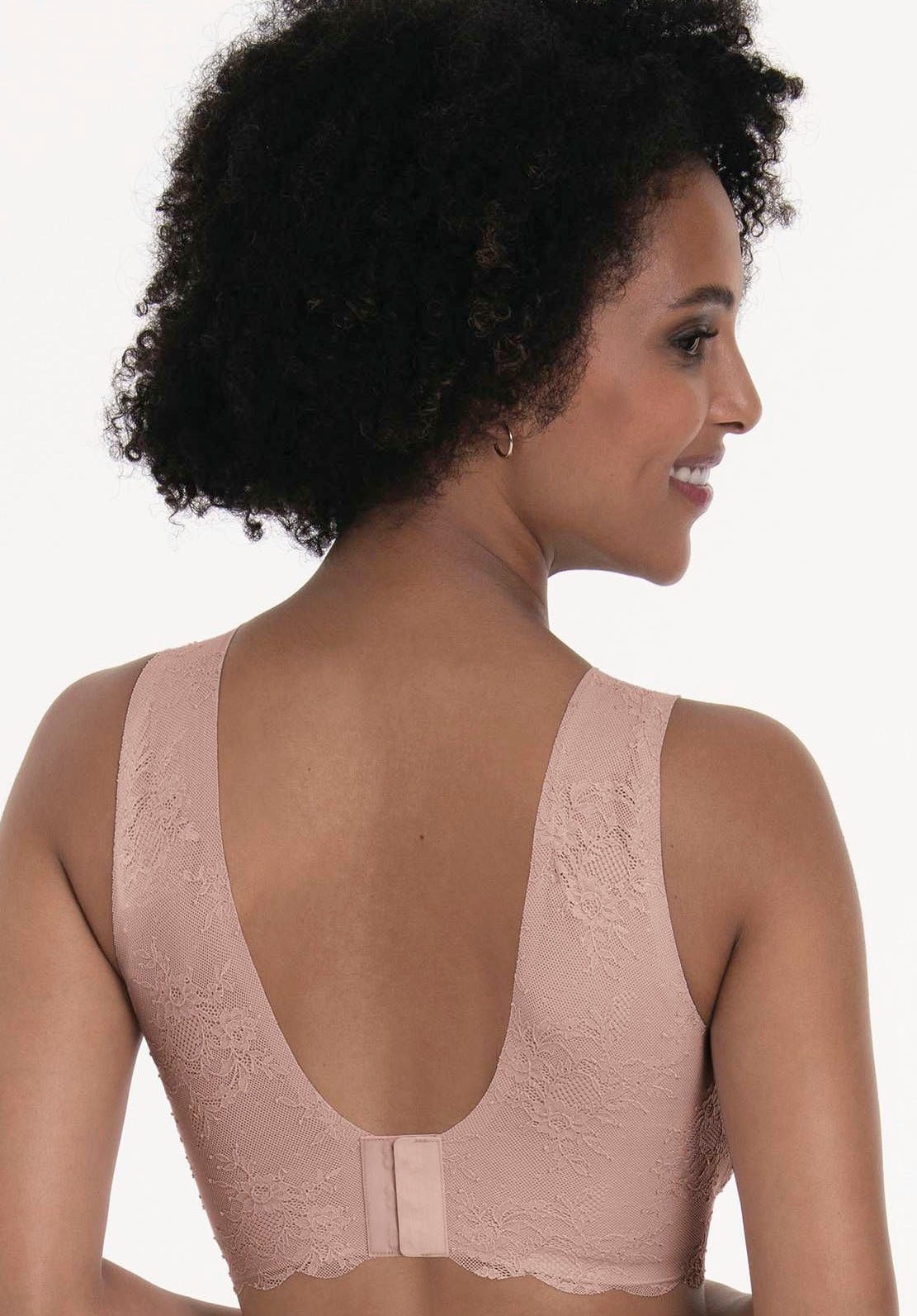 Anita since 1886 Bralette »Essentials Lace«, florale Spitze, herausnehmbare Schaumcups, zartes Seidenband
